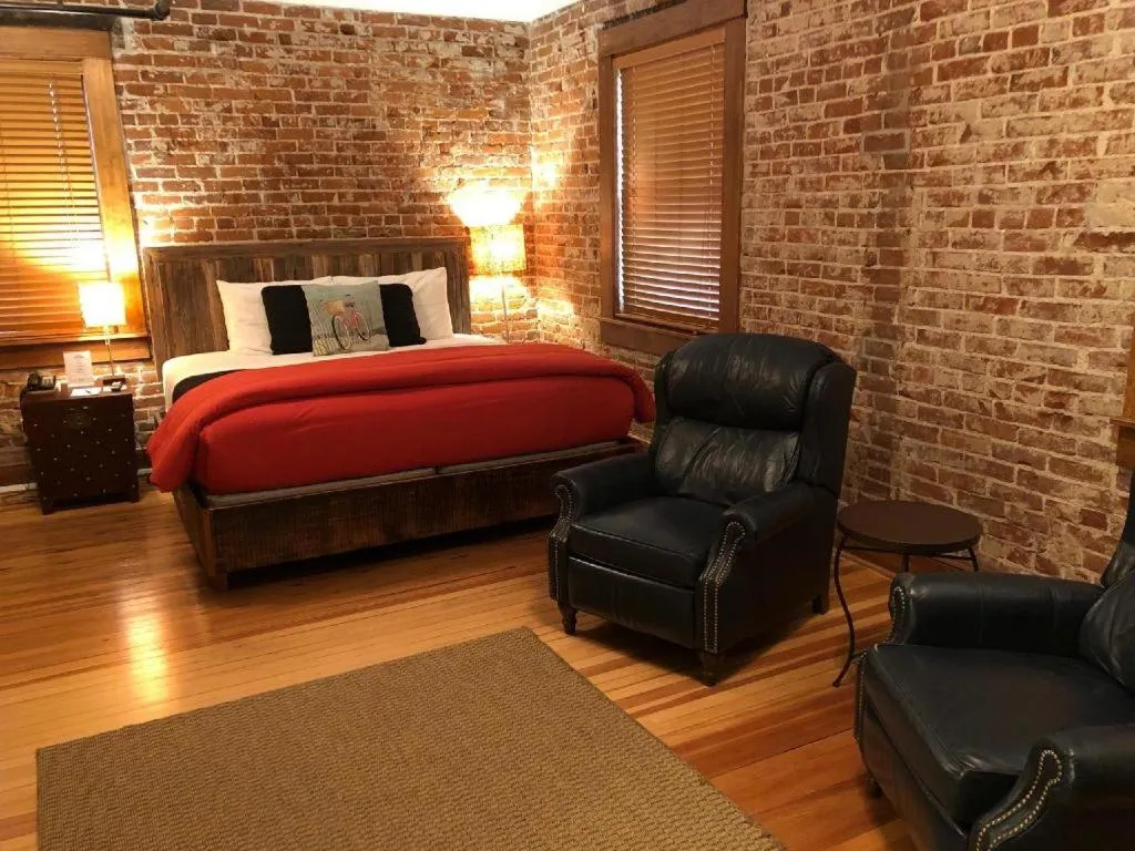 Bed in Hotel Frederick