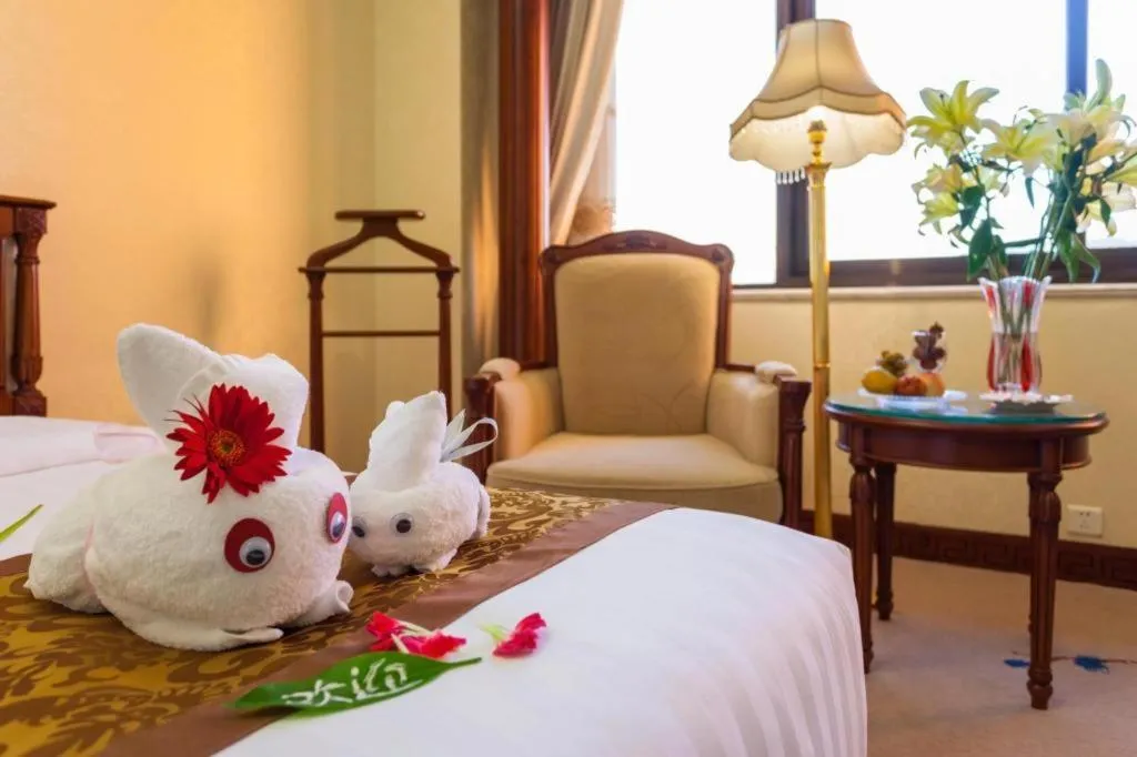 Bed in Quanzhou Hotel