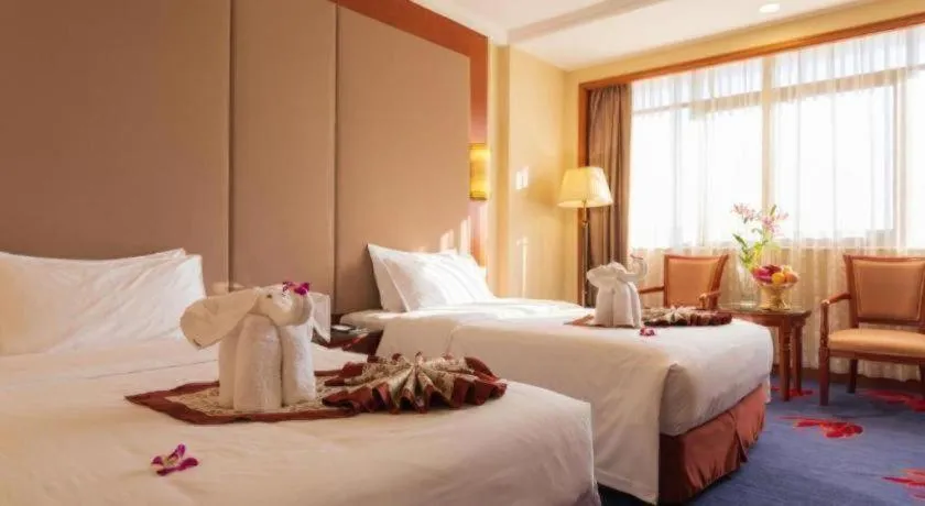 Bed in Quanzhou Hotel