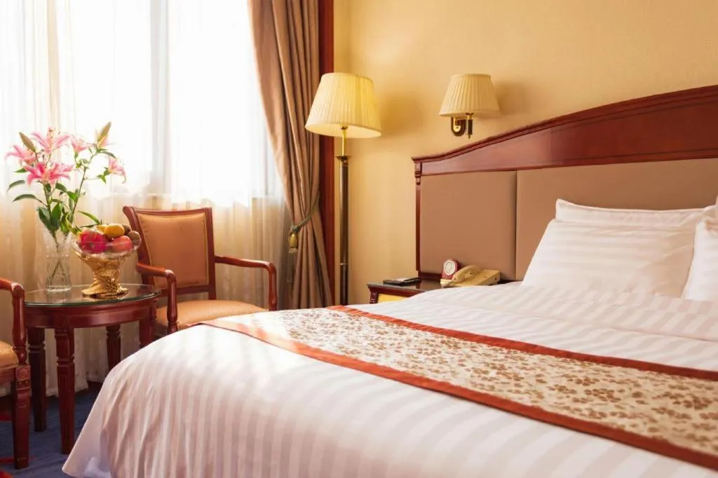 Bed in Quanzhou Hotel