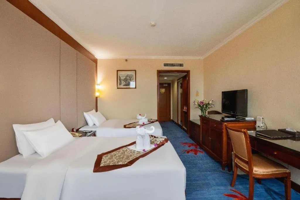 Bed in Quanzhou Hotel