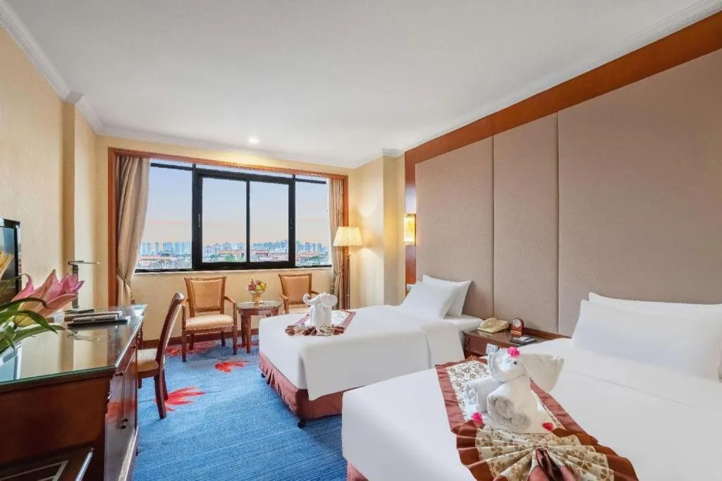 Bed in Quanzhou Hotel