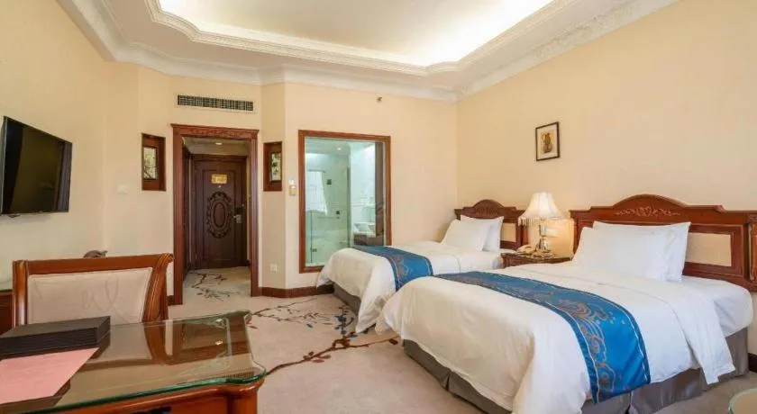 Bed in Quanzhou Hotel