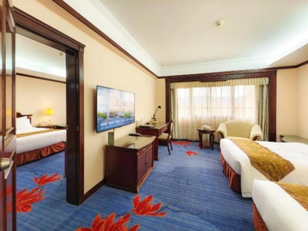 Bed in Quanzhou Hotel