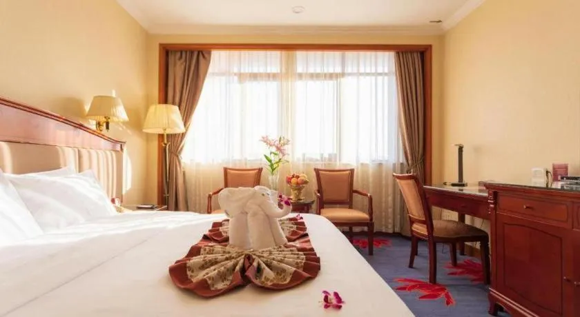 Bed in Quanzhou Hotel