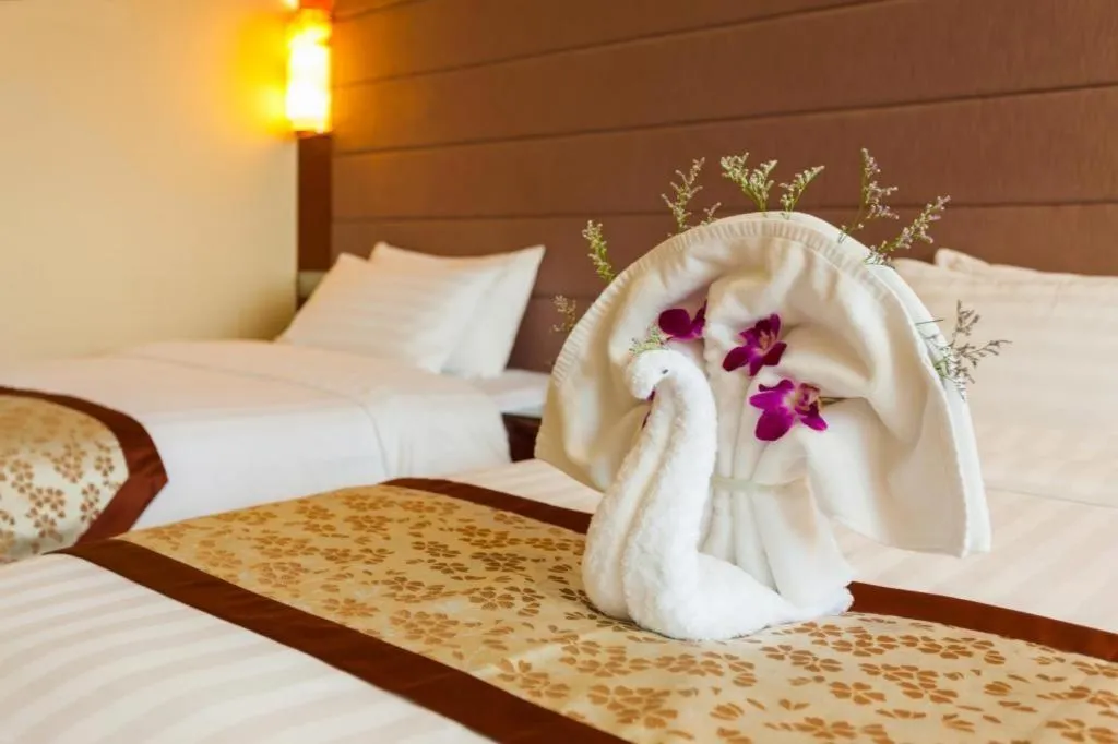 Bed in Quanzhou Hotel