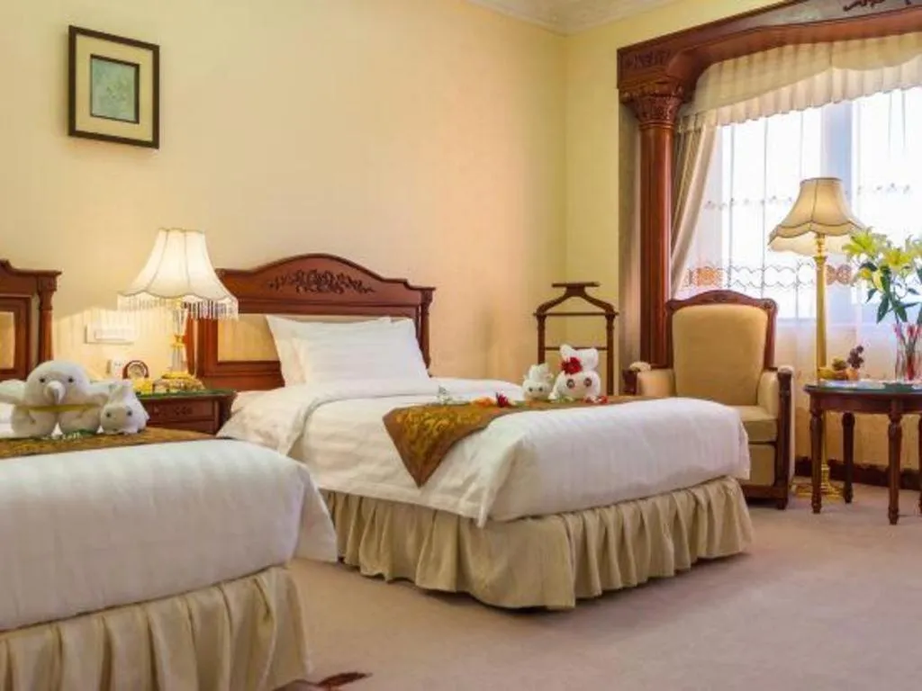 Bed in Quanzhou Hotel