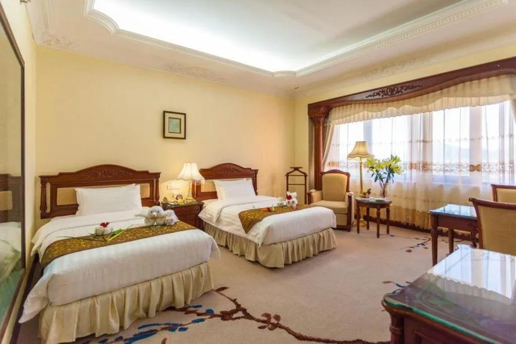 Bed in Quanzhou Hotel