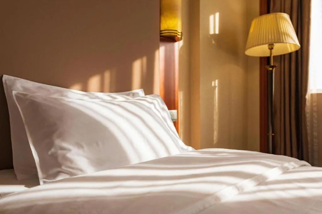 Bed in Quanzhou Hotel