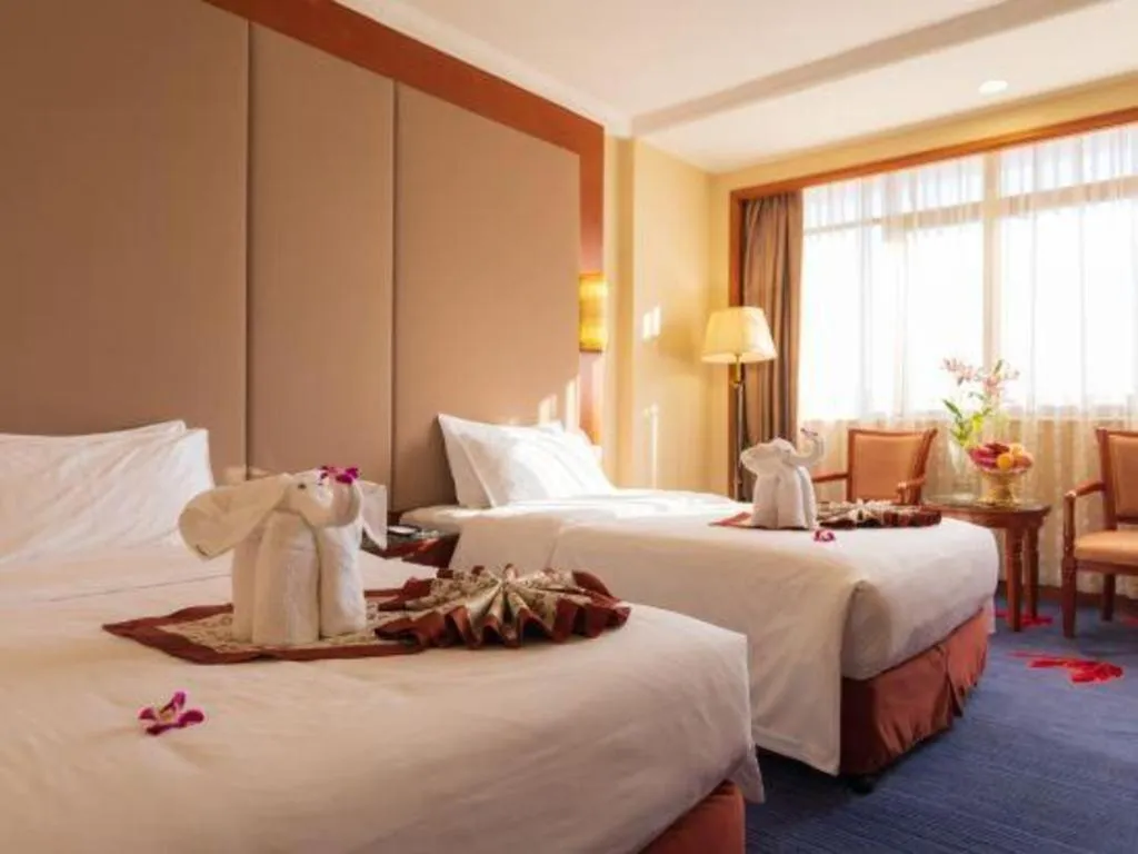 Bed in Quanzhou Hotel