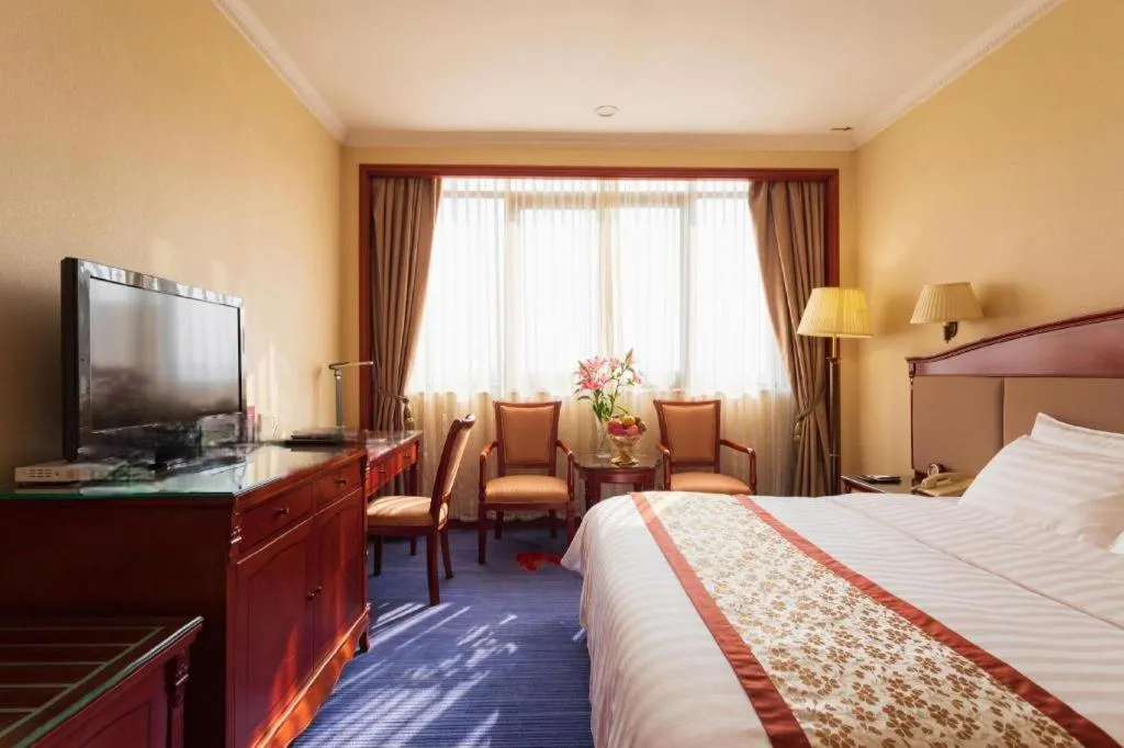 Bed in Quanzhou Hotel