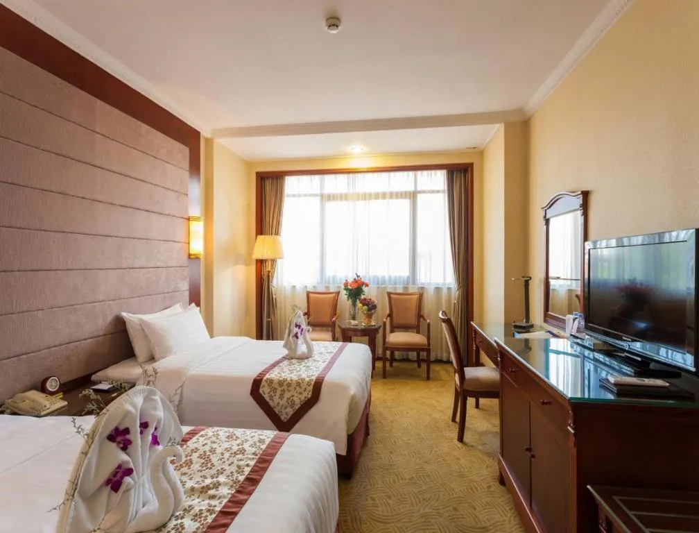 Bed in Quanzhou Hotel