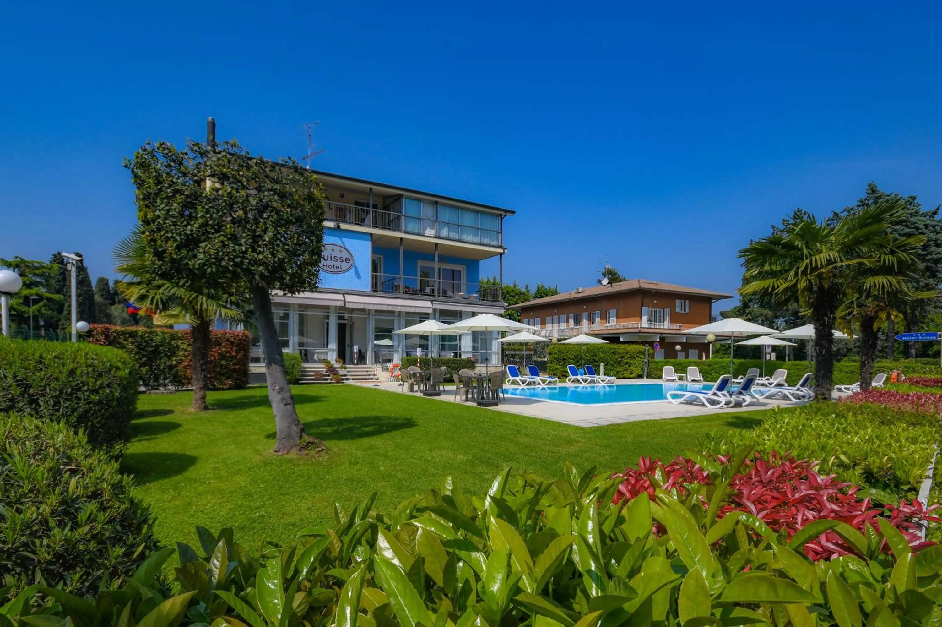 Garden in Hotel Suisse