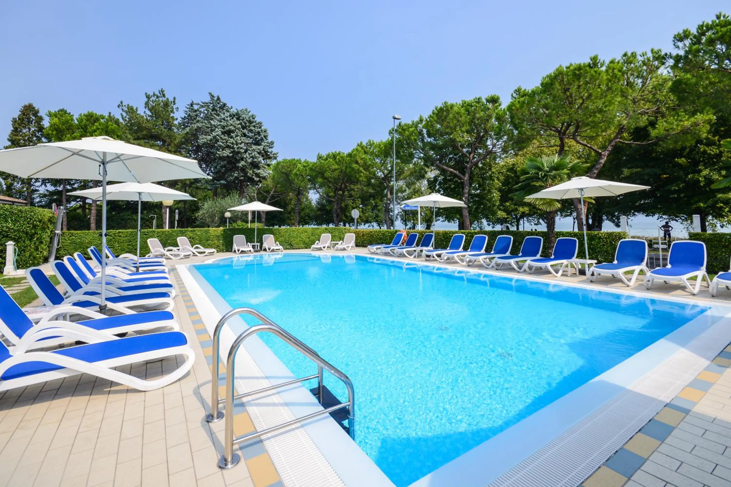 Garden in Hotel Suisse