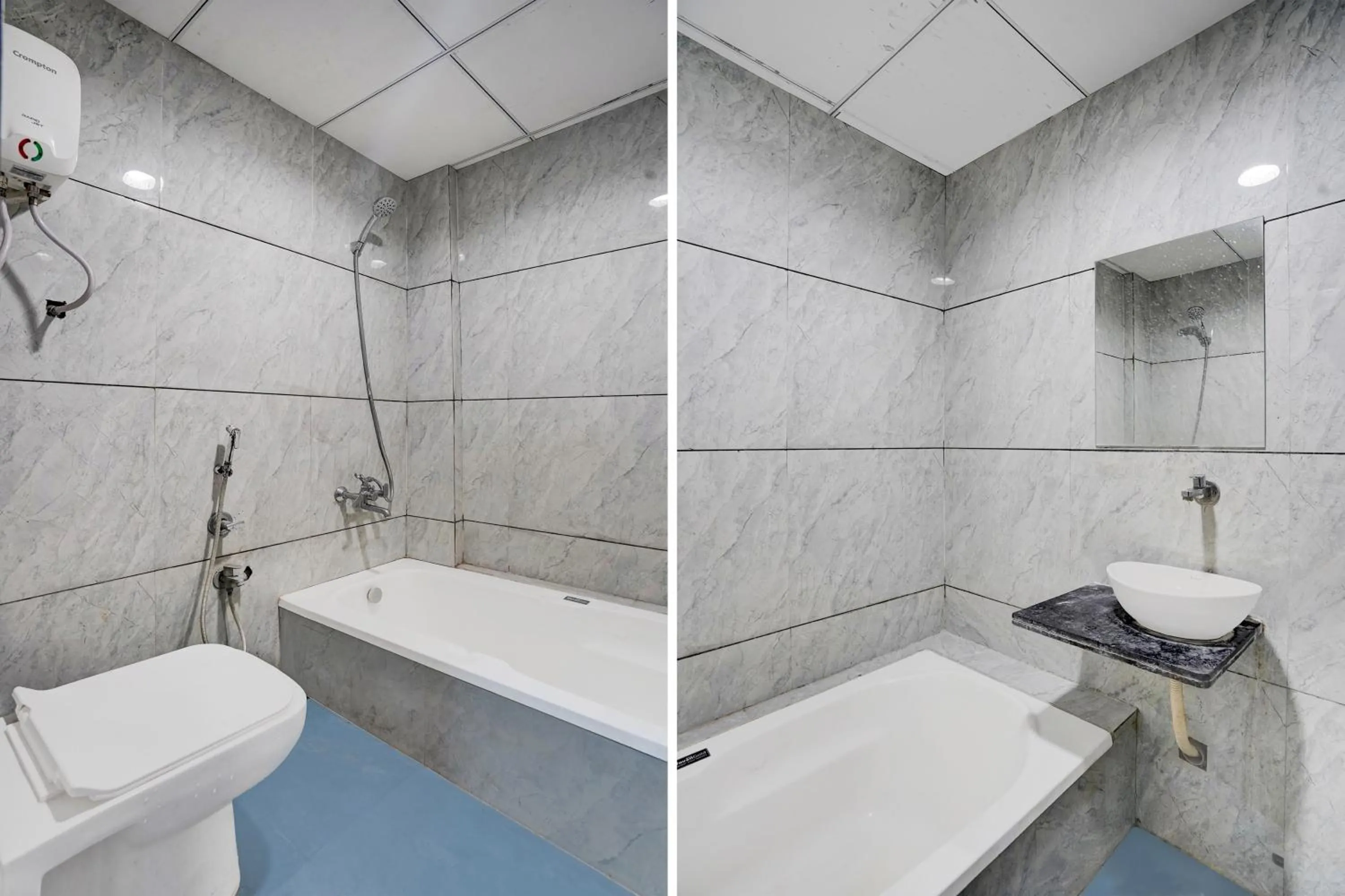 Bathroom in Super Collection O Kosad Railway Station Formerly Hotel Royal Orbits