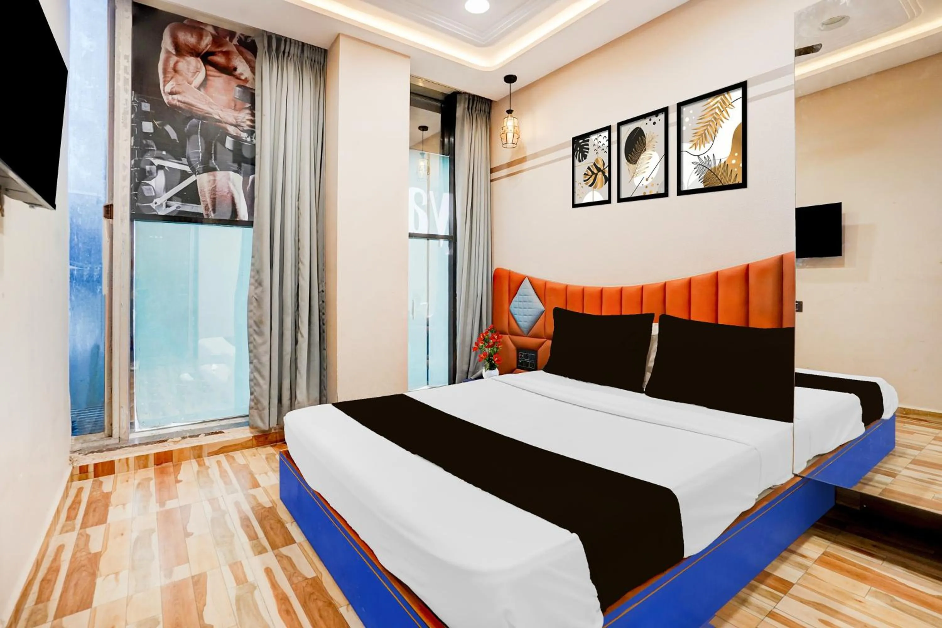 Bedroom, Bed in Super Collection O Kosad Railway Station Formerly Hotel Royal Orbits