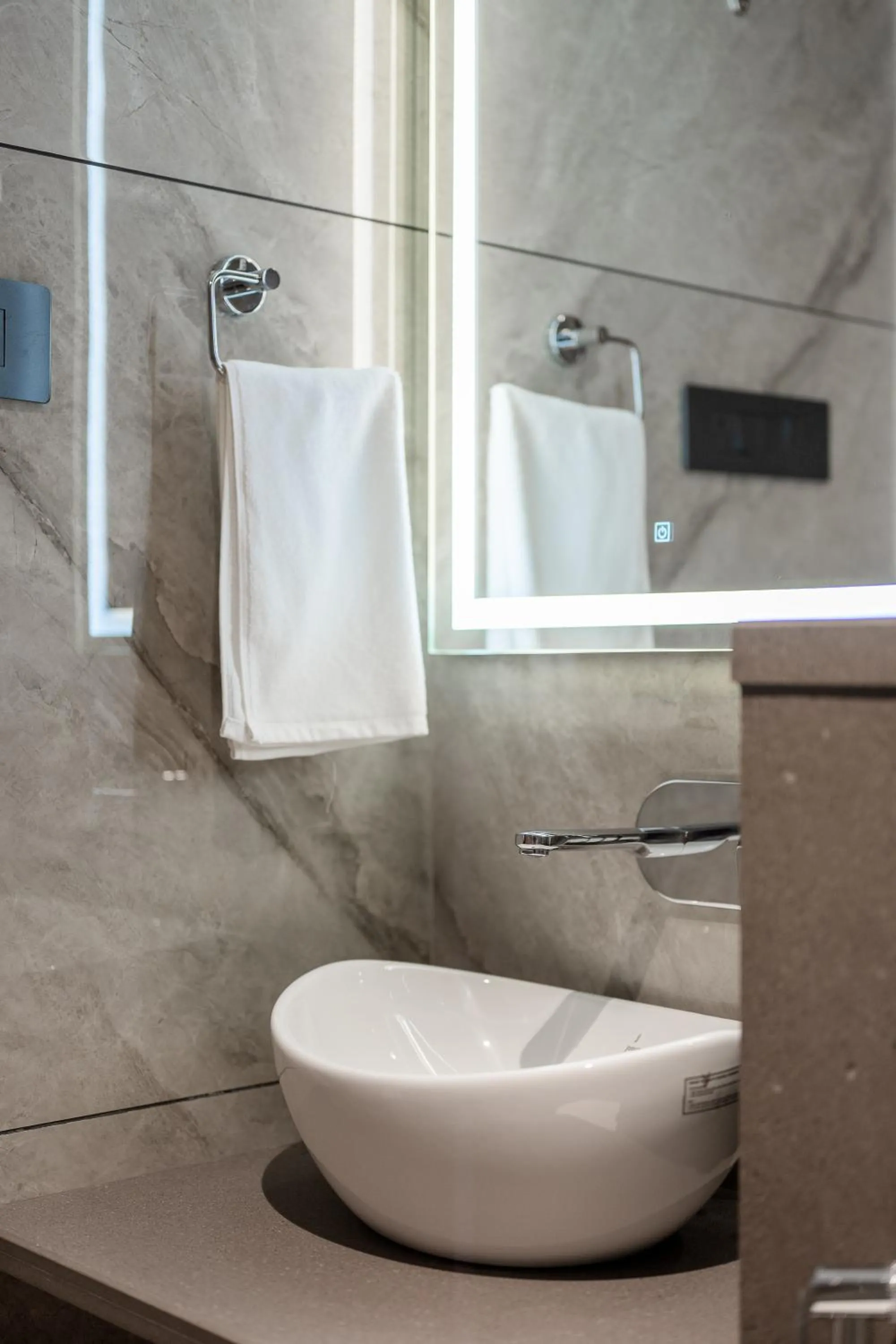 Toilet in Nine Square Residency