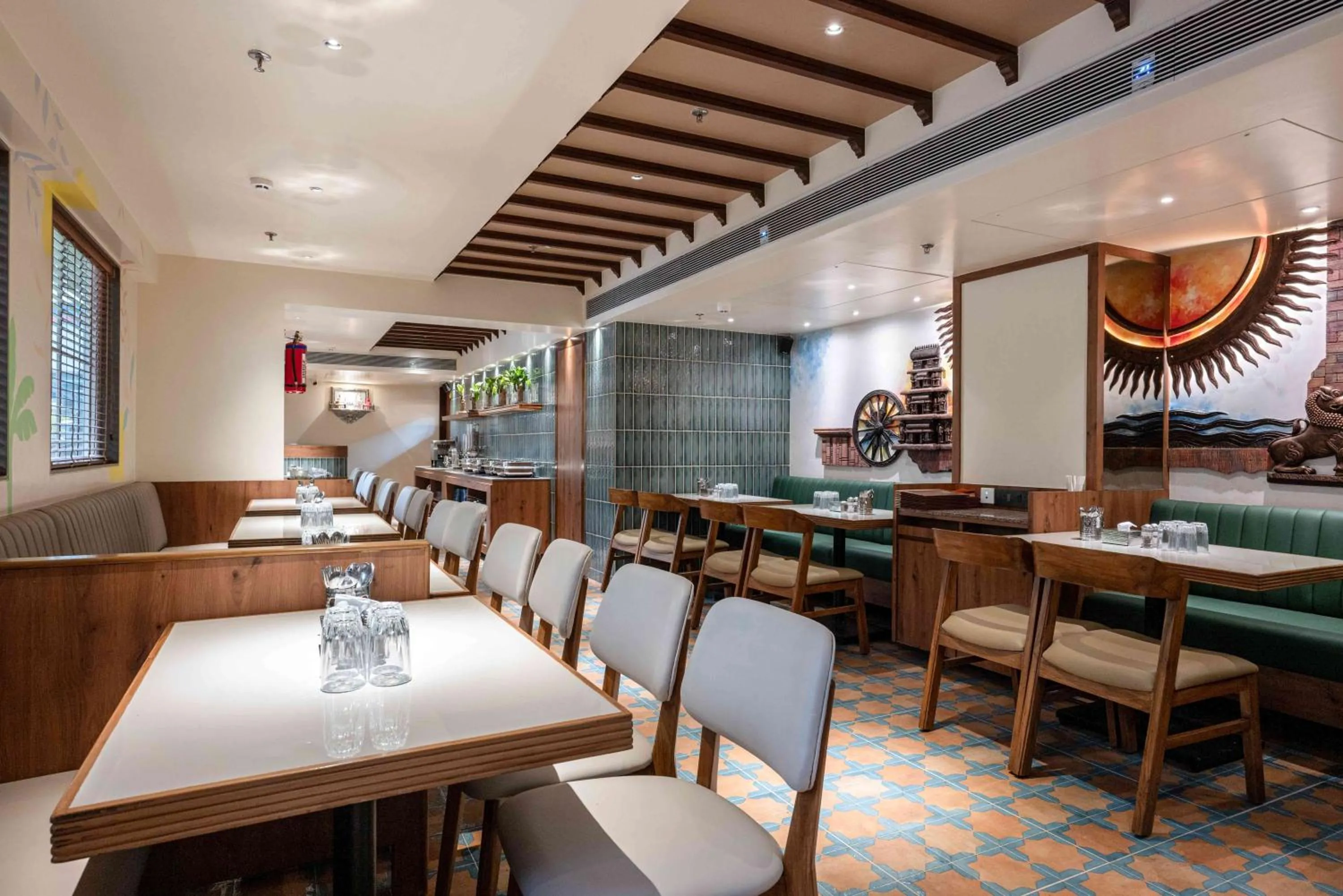Restaurant/places to eat in Nine Square Residency