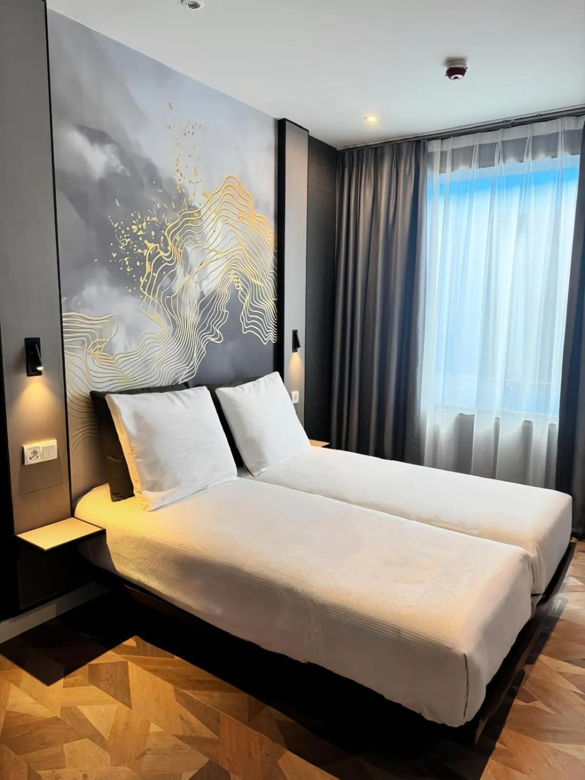 Bedroom, Bed in Nebula Hotel by Ine's