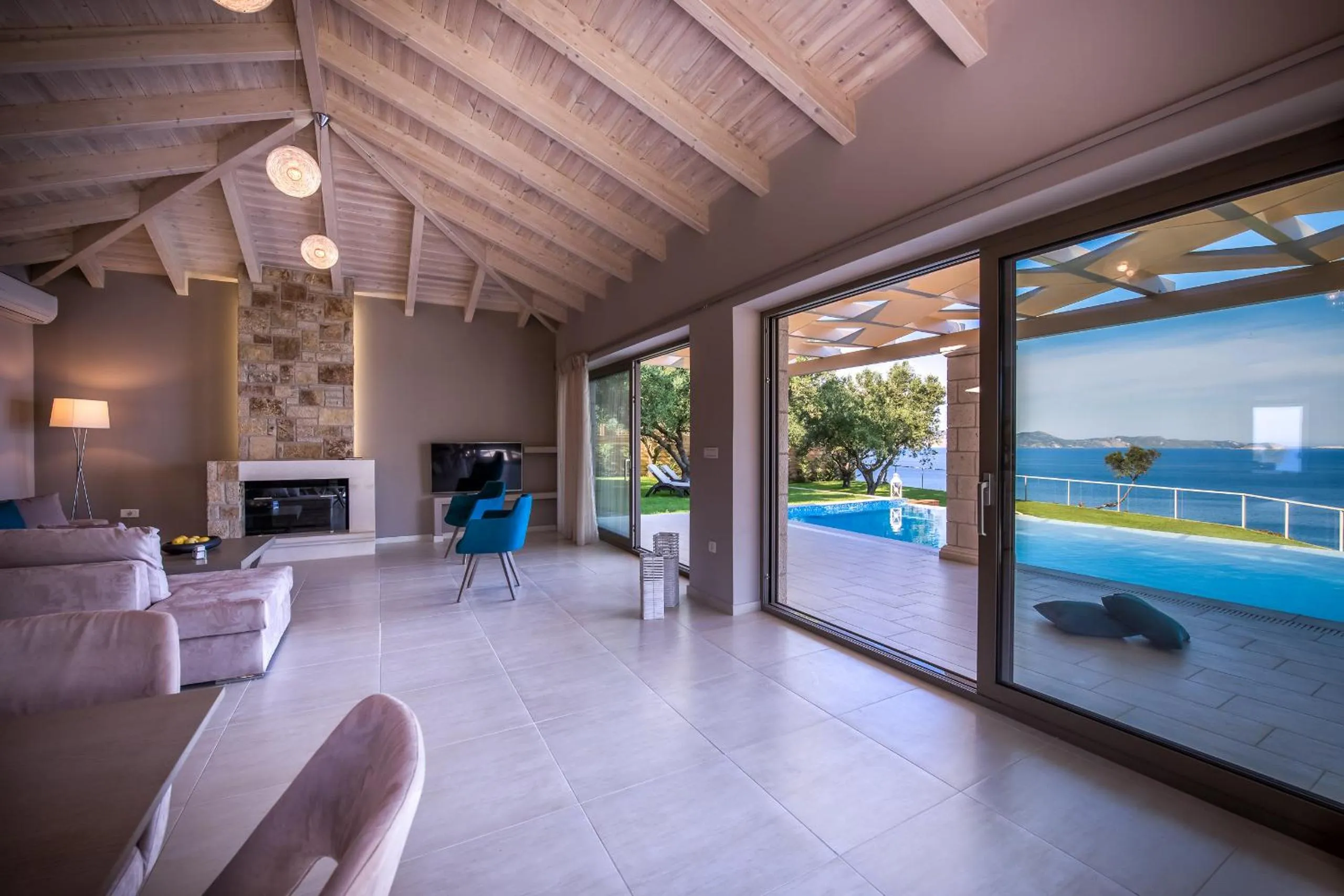 Pool view in Avra Luxury Villa & Spa