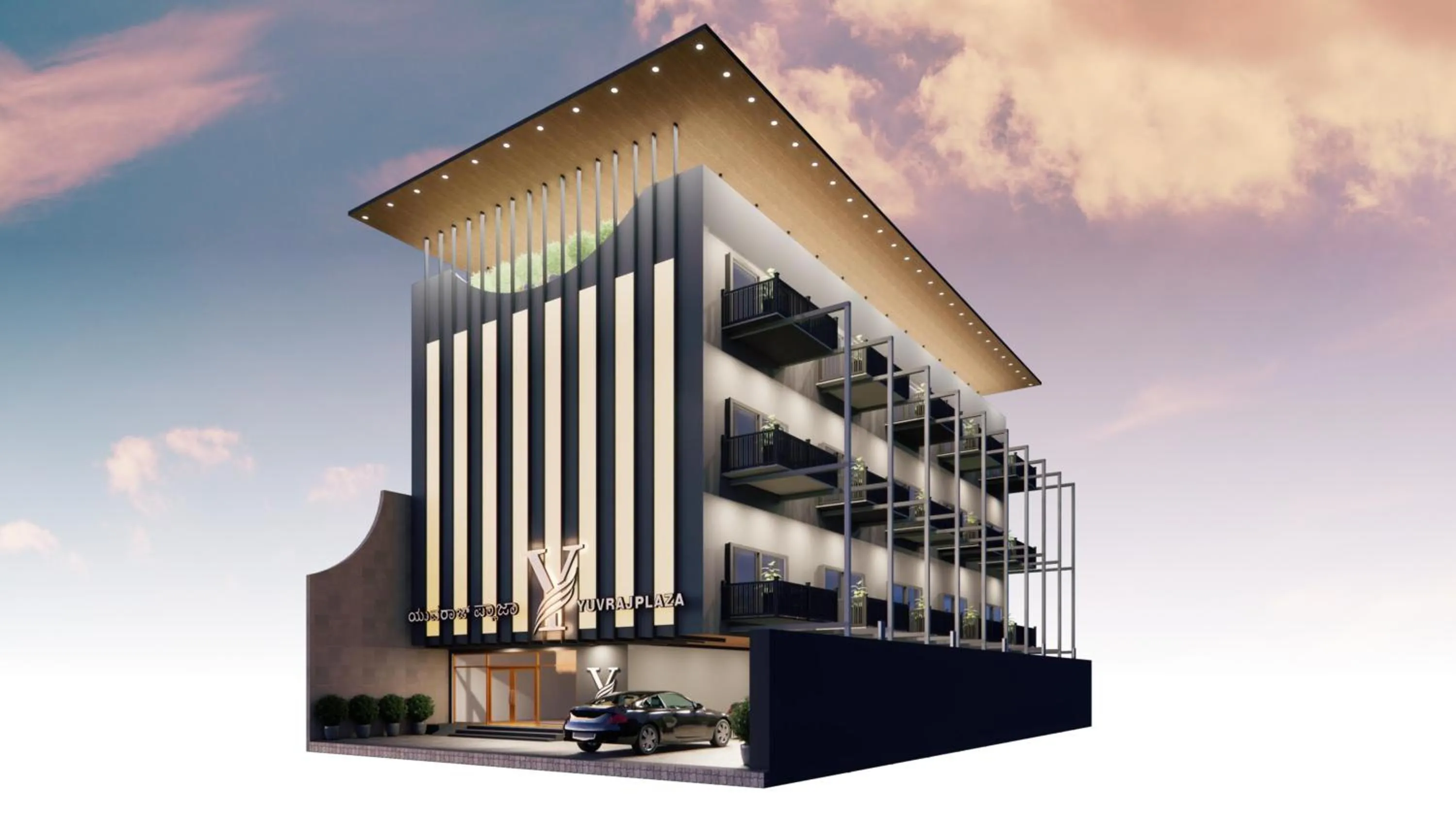 Property building in Yuvraj Land Mark