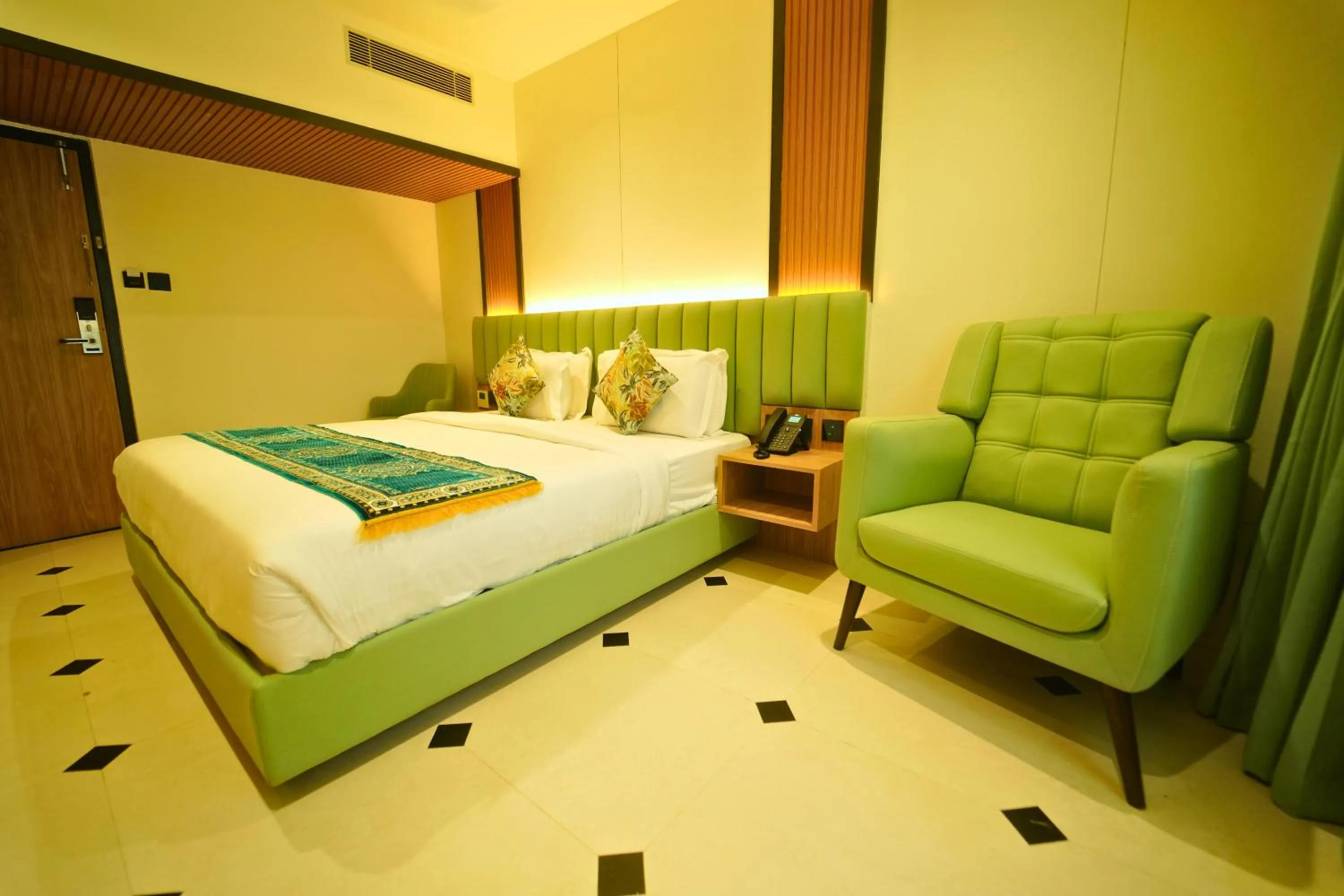 Photo of the whole room, Bed in Yuvraj Land Mark