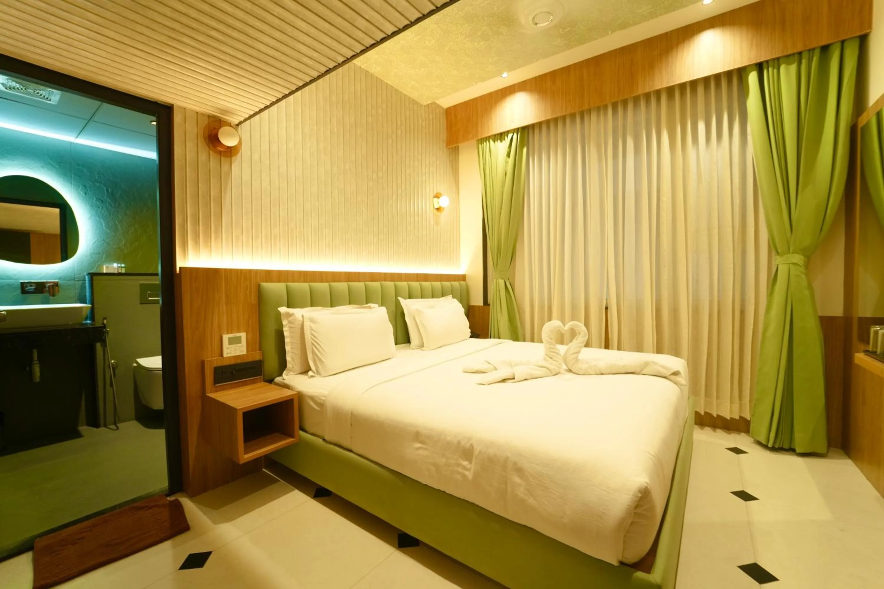 Bedroom, Bed in Yuvraj Land Mark
