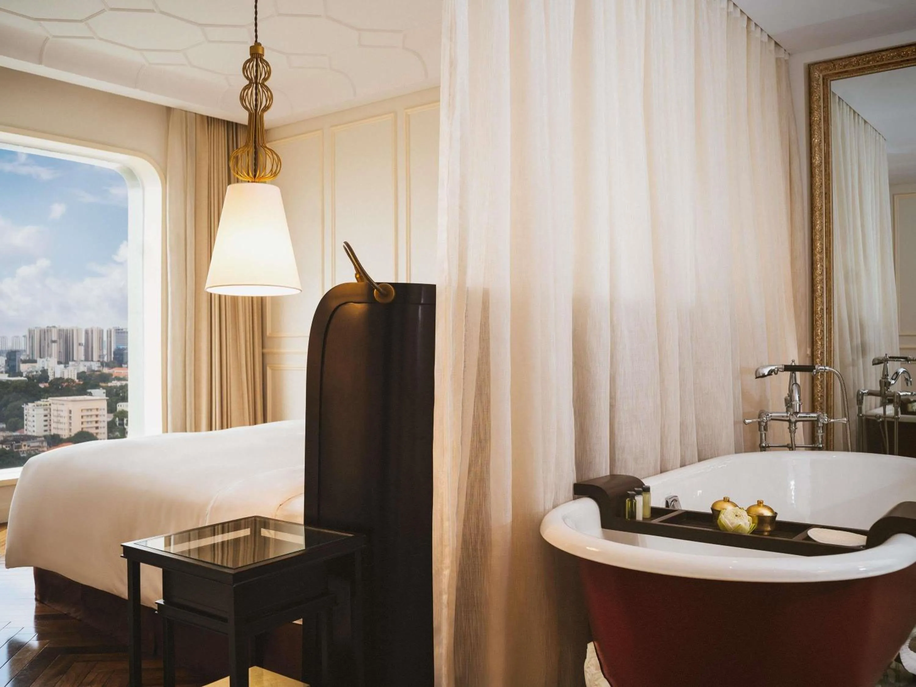 Bedroom, Bed in Hotel Des Arts Saigon Mgallery Collection