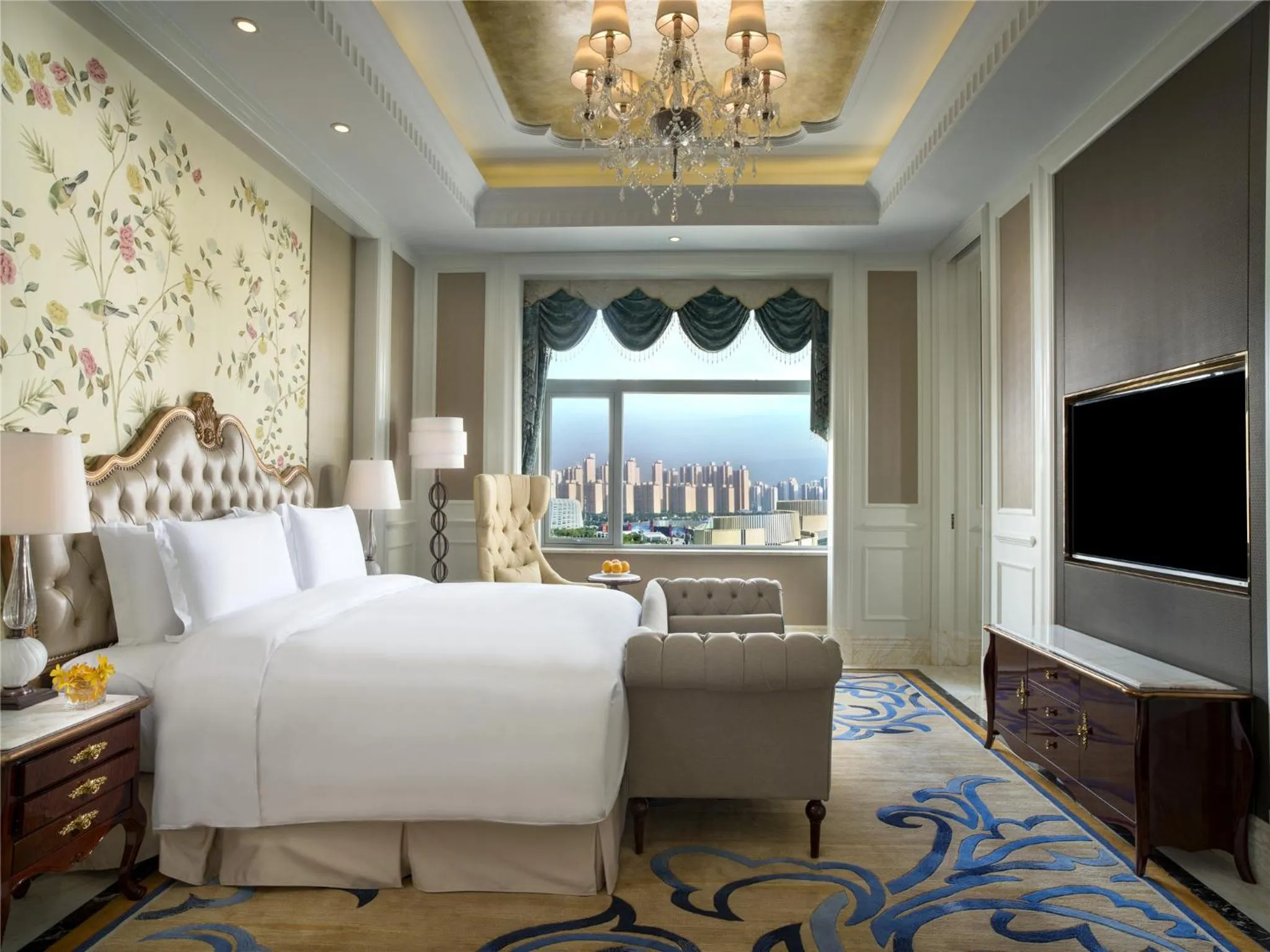 City view, Bed in Sofitel Xining