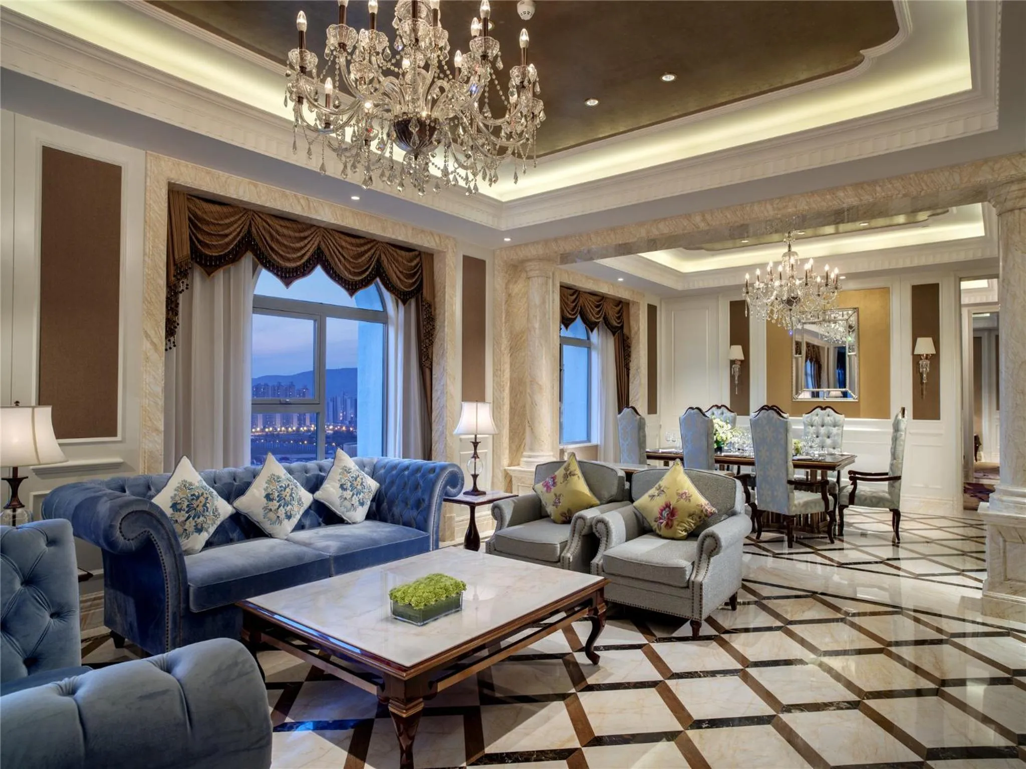 Living room in Sofitel Xining