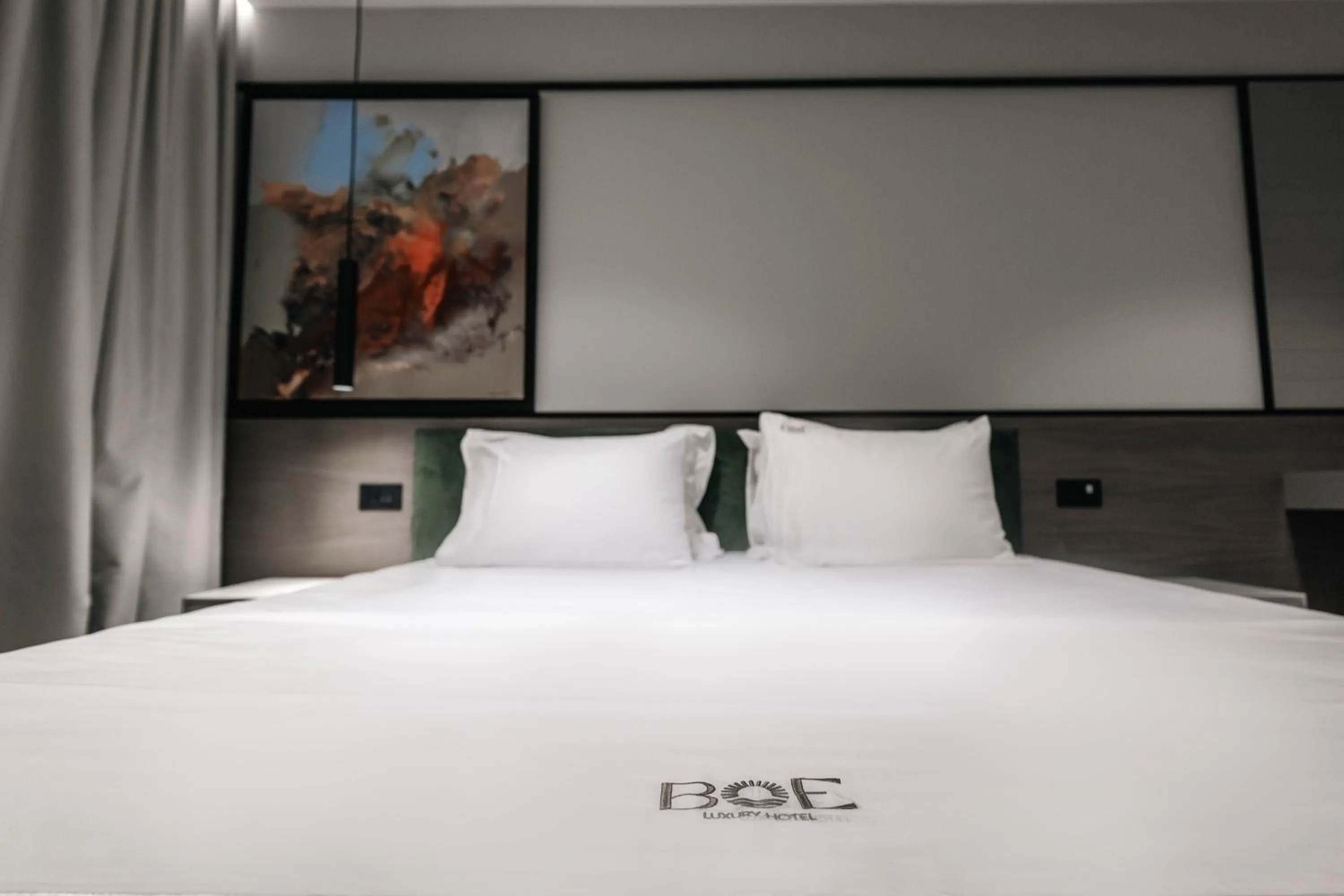 Bed in Boe Luxury Hotel