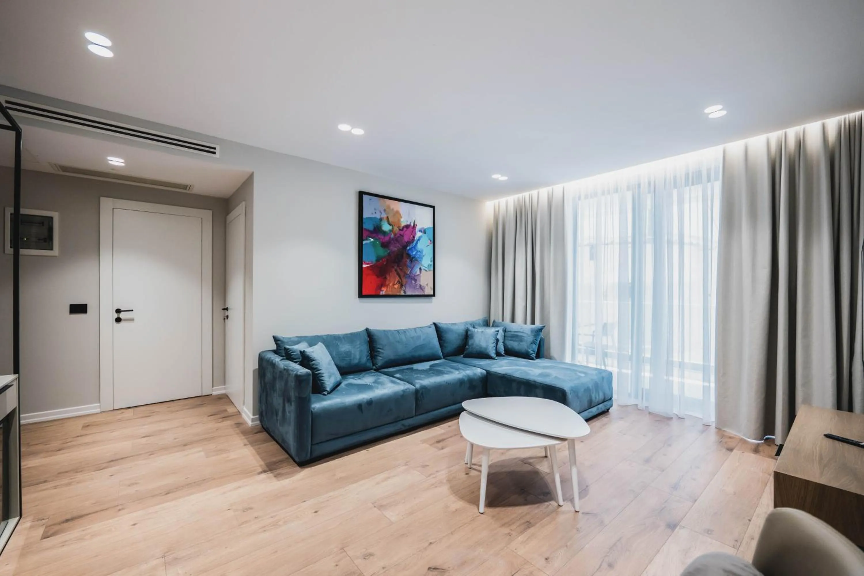 Living room in Boe Luxury Hotel