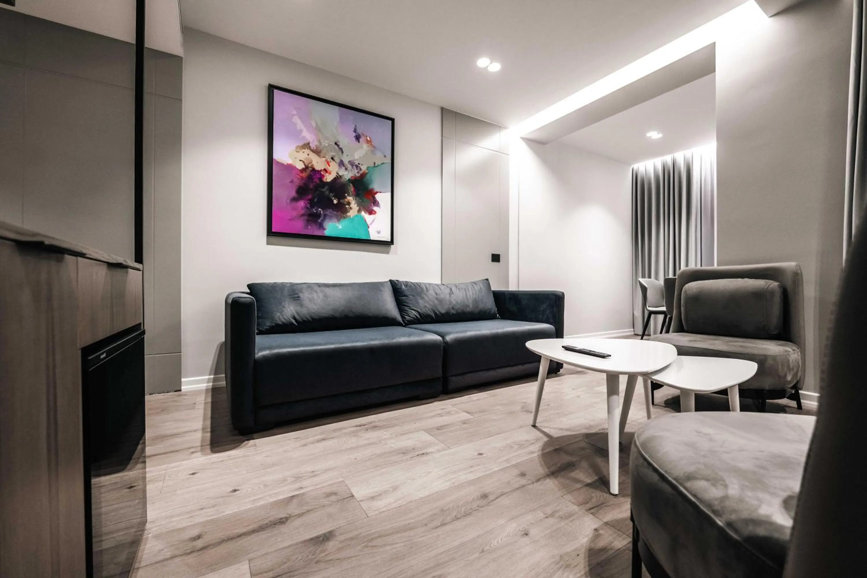 Living room in Boe Luxury Hotel