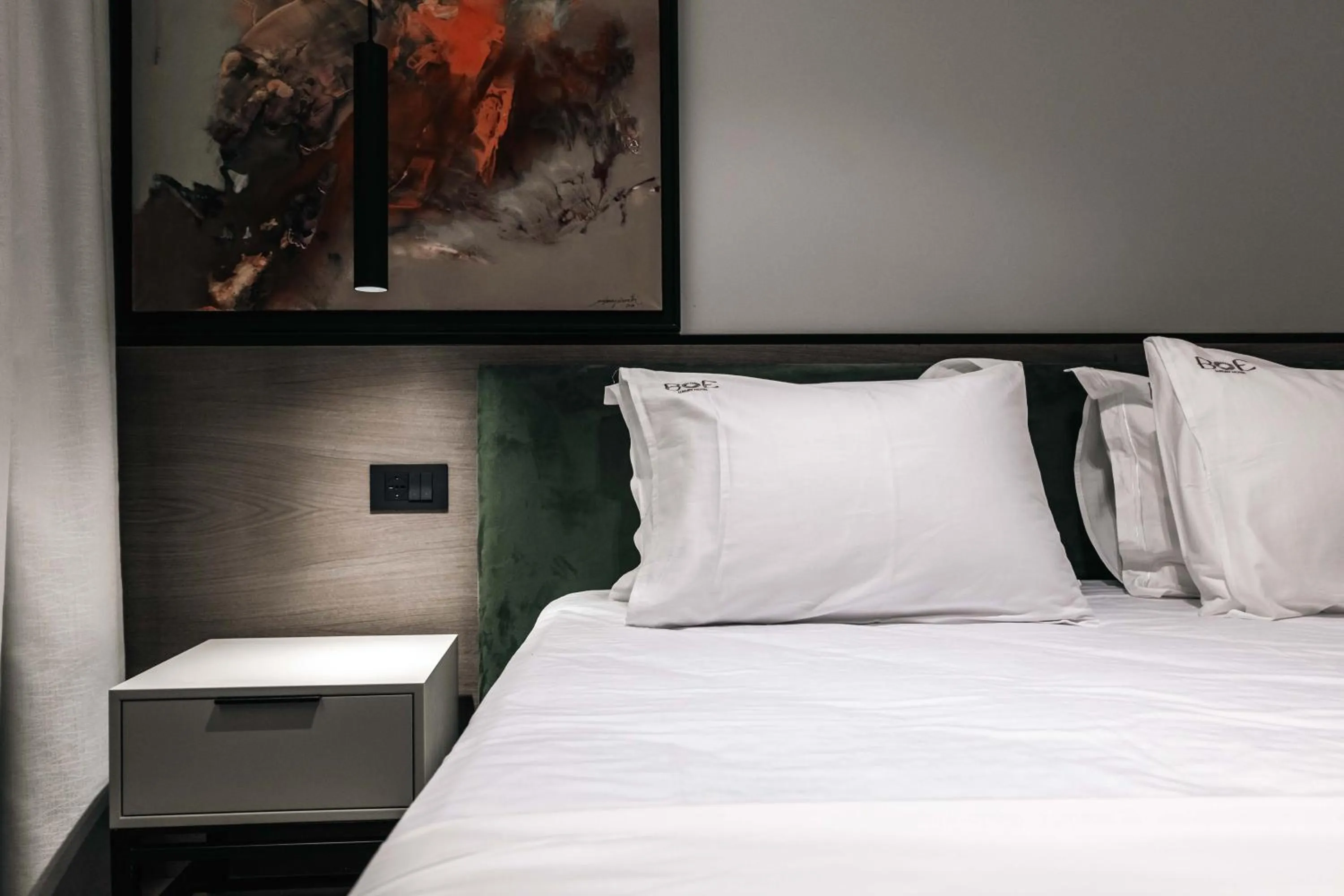 Bed in Boe Luxury Hotel