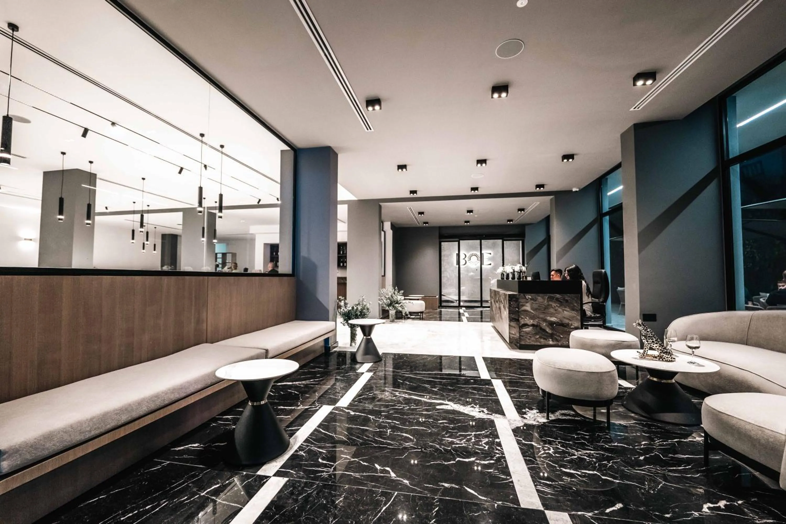 Seating area in Boe Luxury Hotel