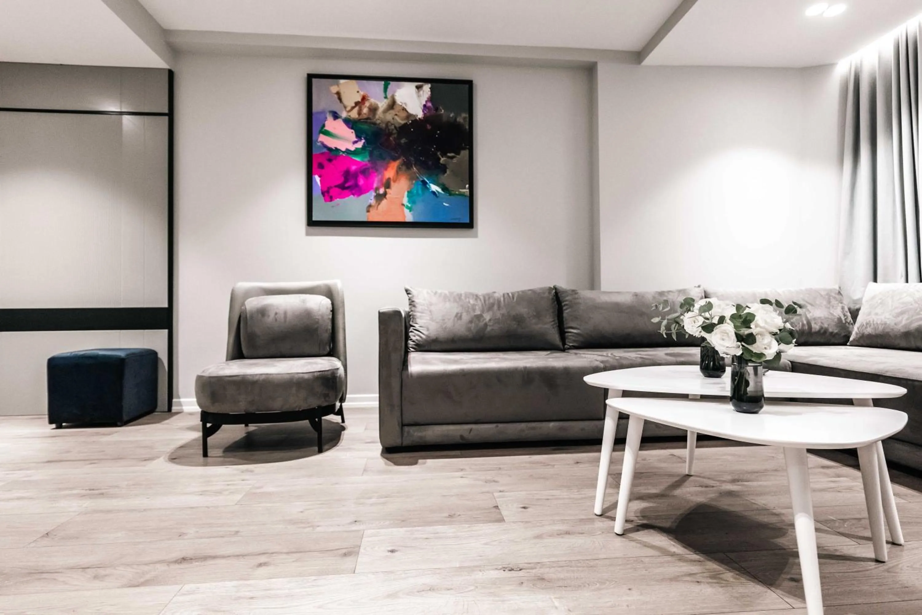 Living room in Boe Luxury Hotel