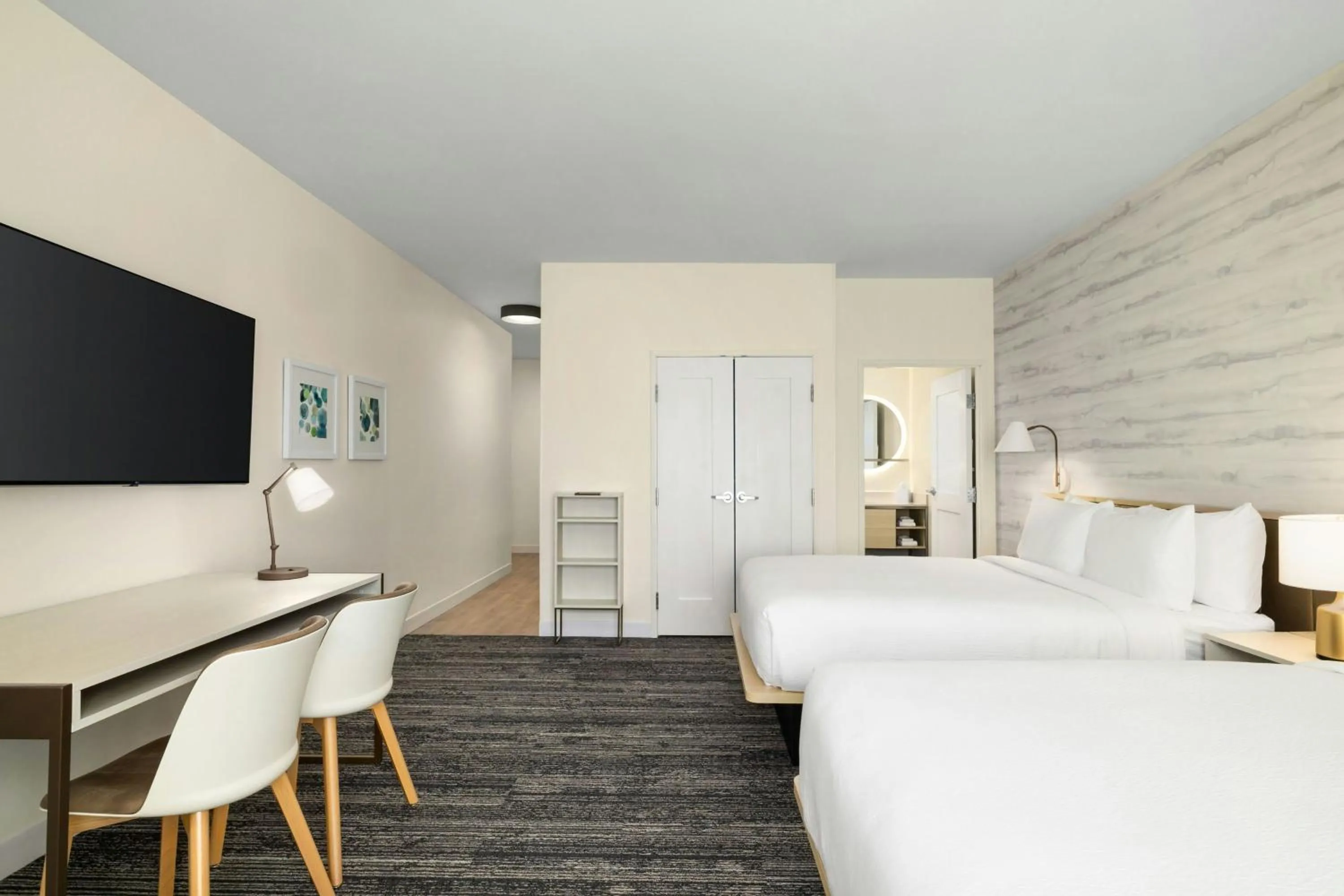Bedroom, Bed in TownePlace Suites by Marriott Humble Intercontinental Airport