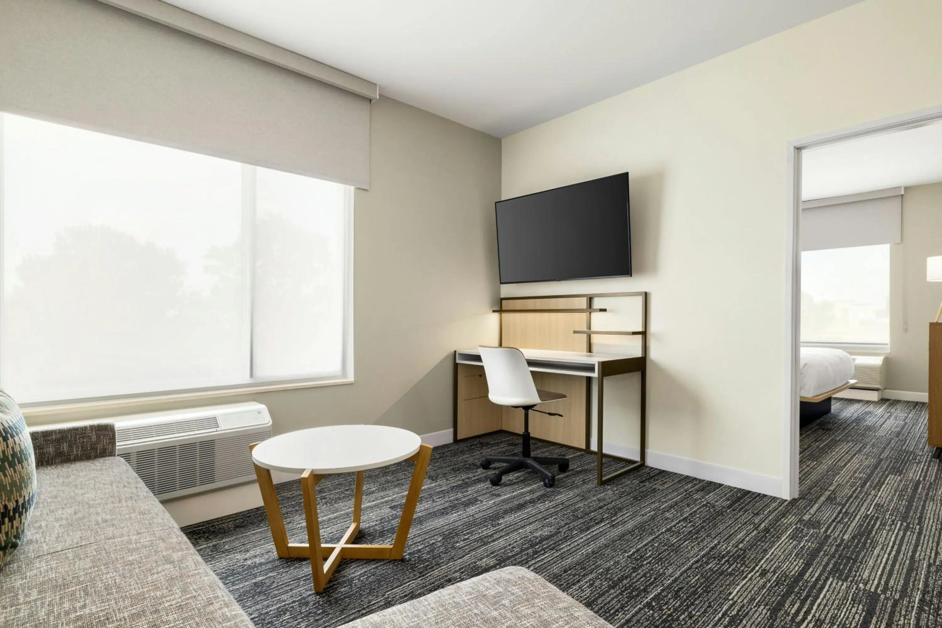 Living room in TownePlace Suites by Marriott Humble Intercontinental Airport