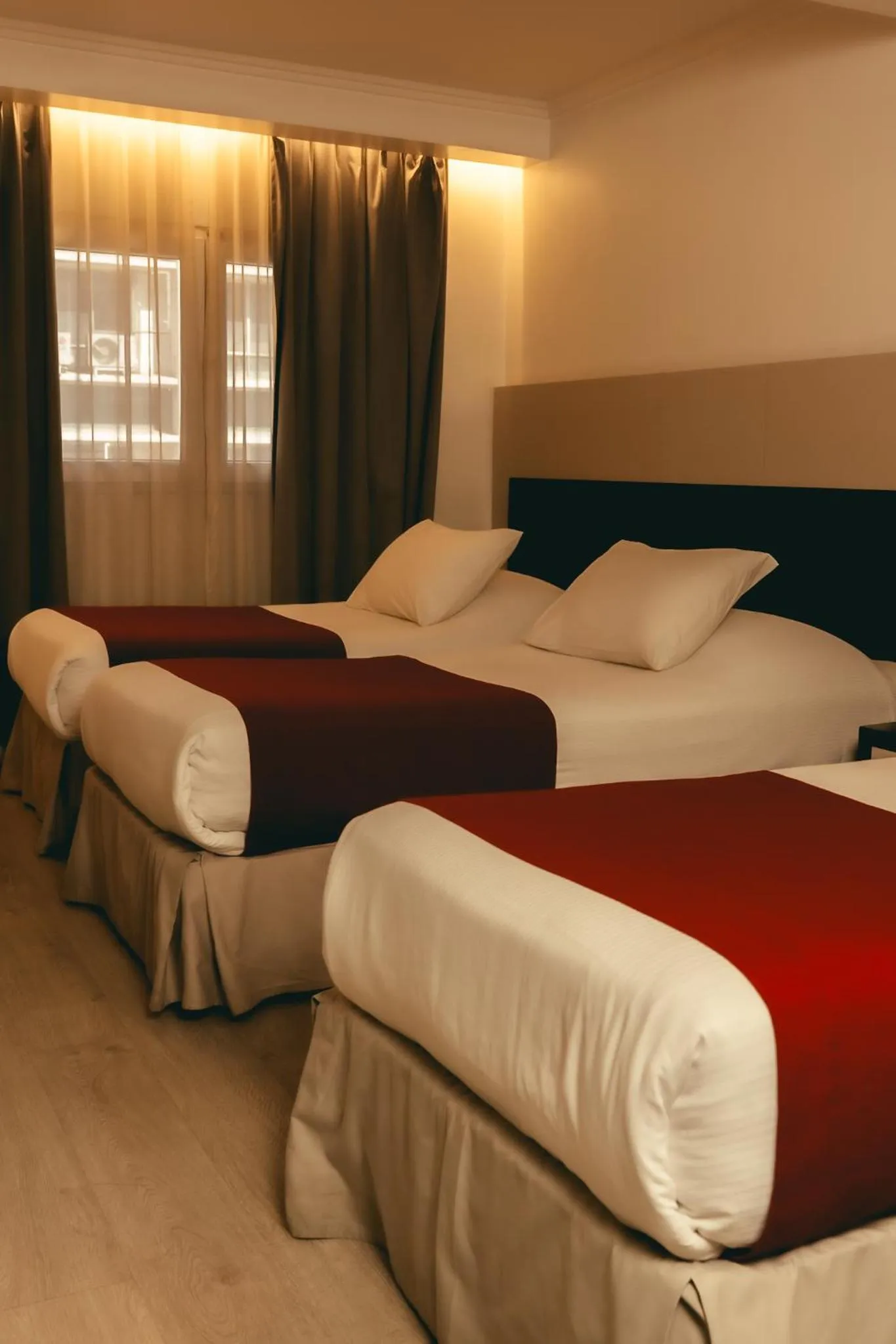 Bed in Hotel Sommelier Agustinas