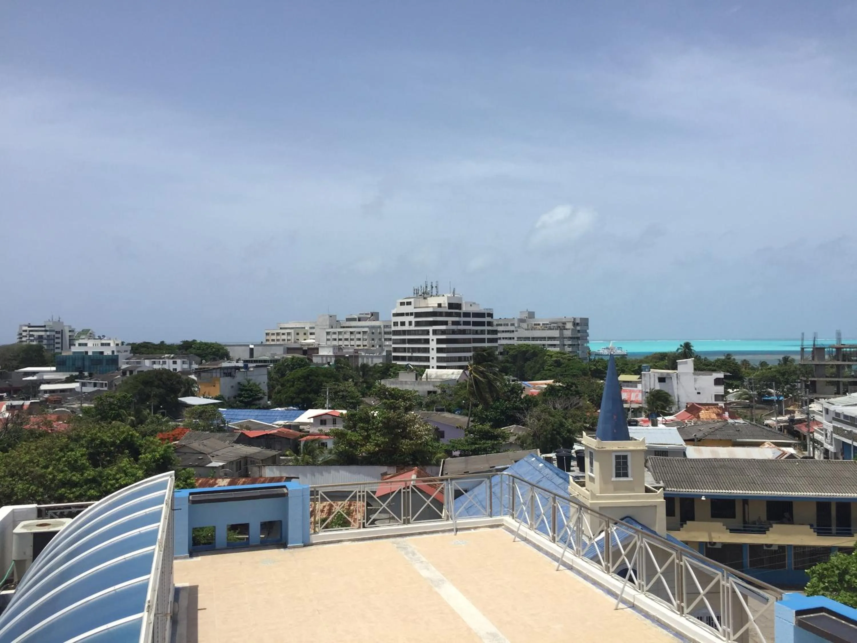 Balcony/Terrace in Hostal Central Beach