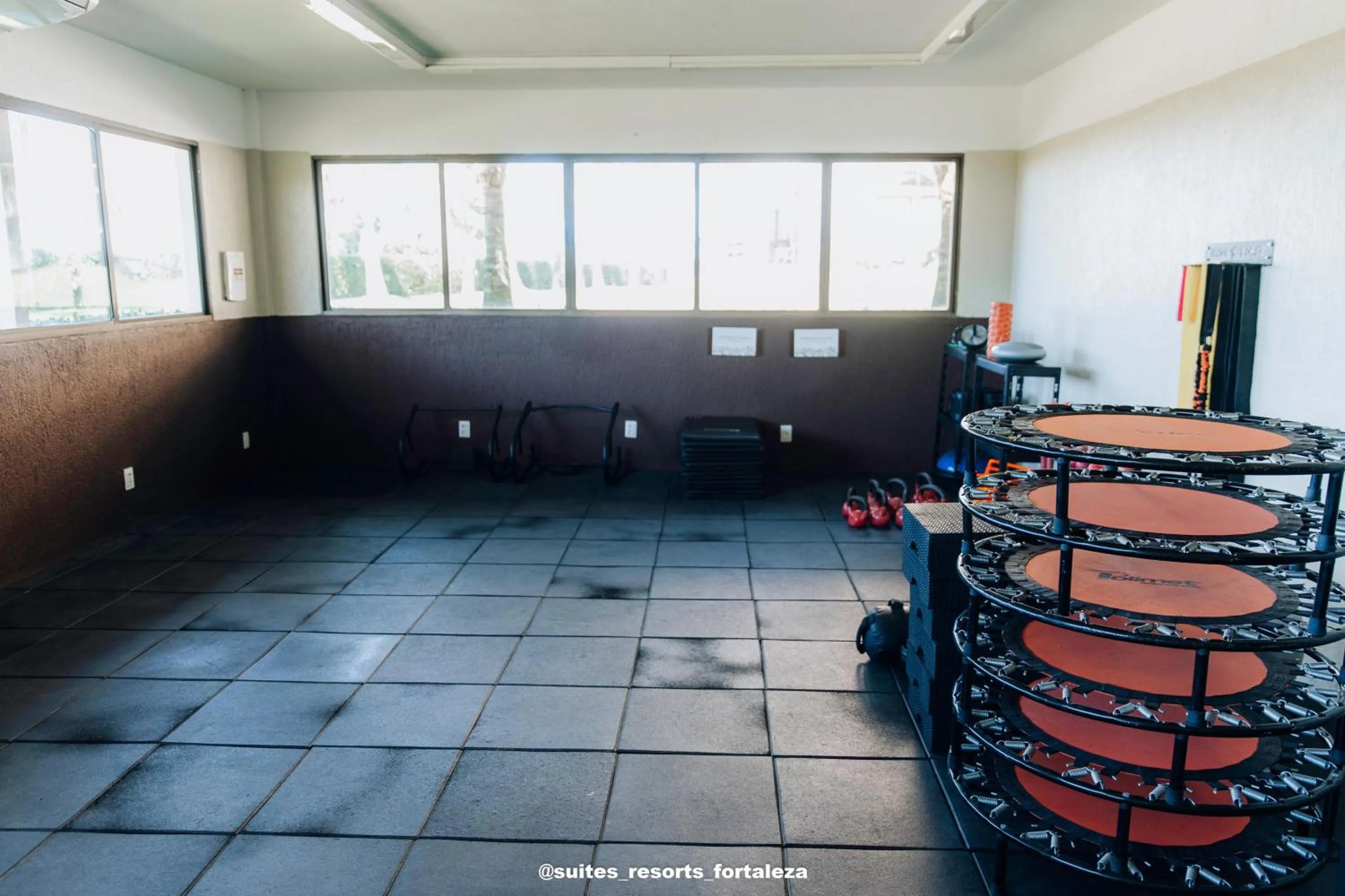 Fitness centre/facilities in Apartamento - Pé na areia - Ao lado do parque aquático - Administrado por Anfitrião