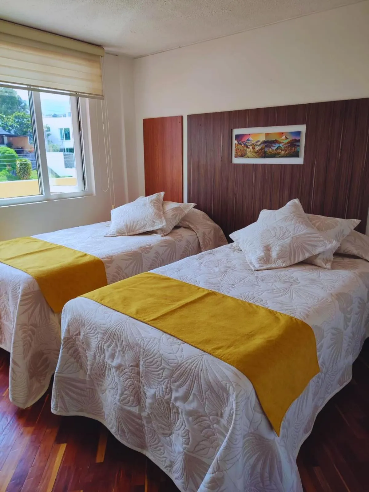 Bed in Hotel Sumaq Kay