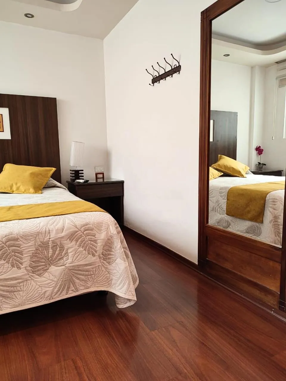 Bed in Hotel Sumaq Kay