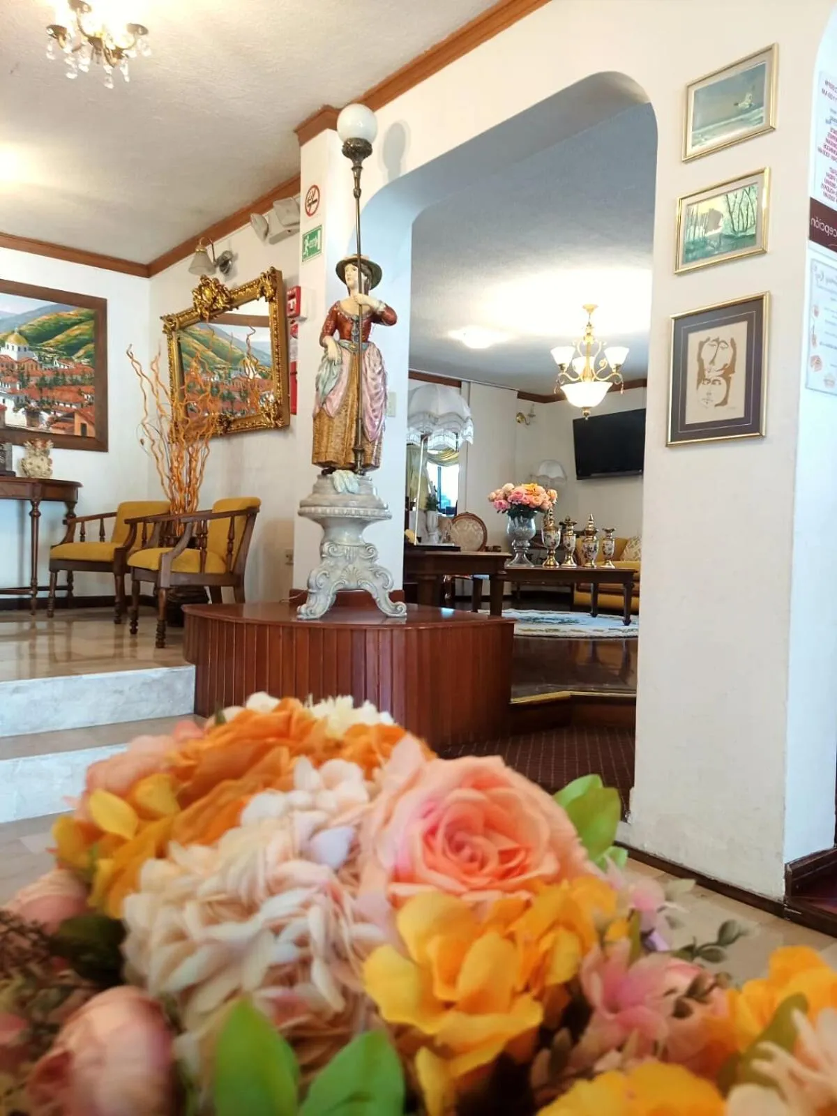 Living room in Hotel Sumaq Kay