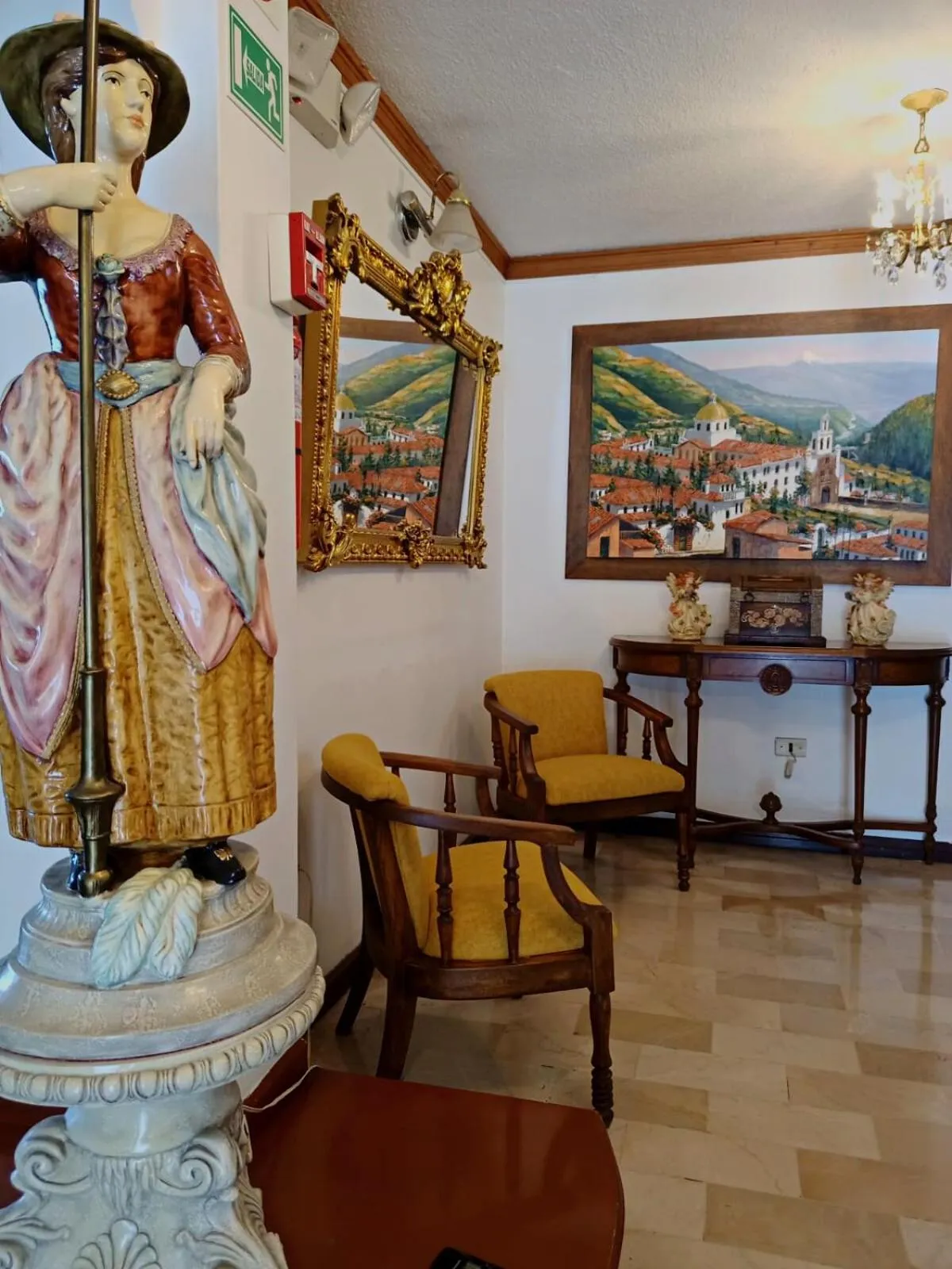 Living room in Hotel Sumaq Kay