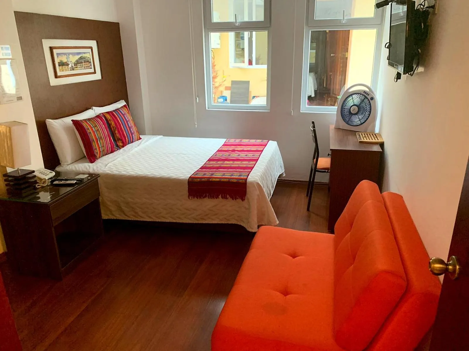 Bed in Hotel Sumaq Kay