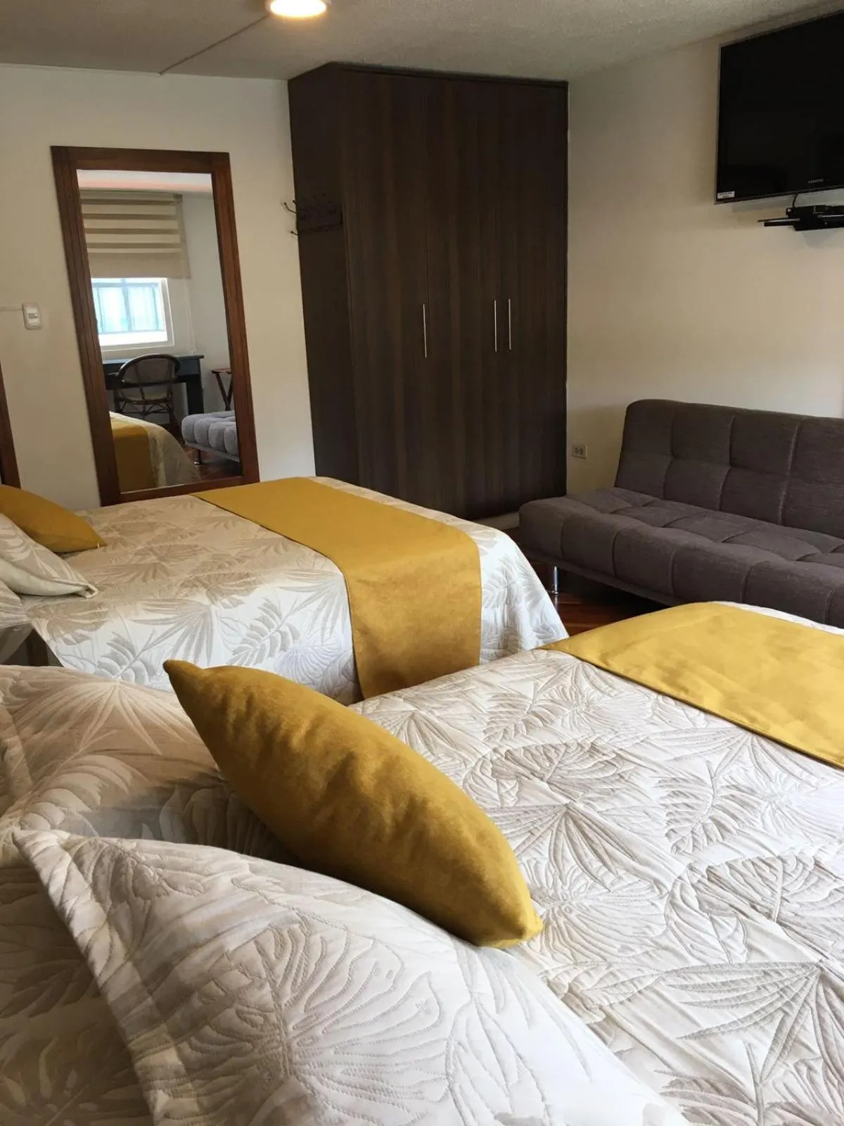 Bed in Hotel Sumaq Kay