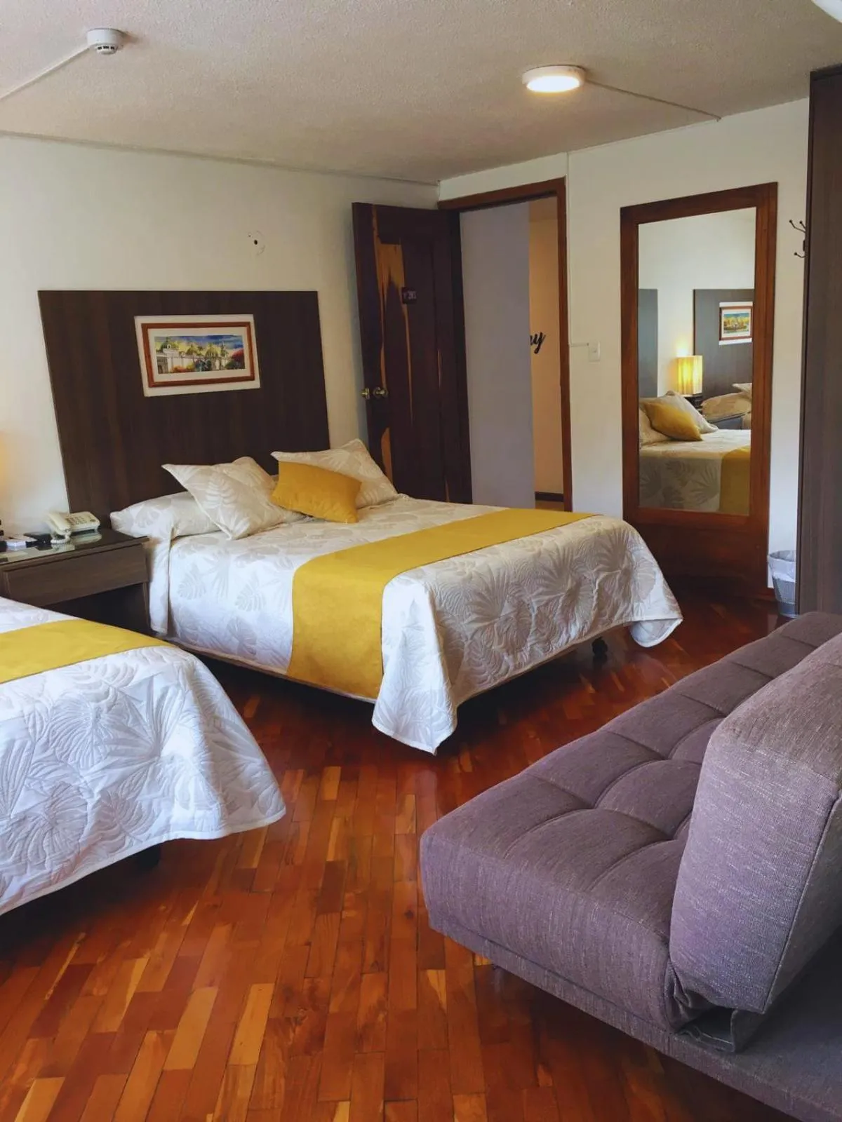 Bed in Hotel Sumaq Kay