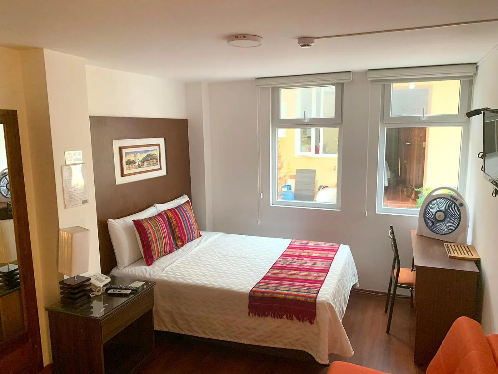 Bed in Hotel Sumaq Kay