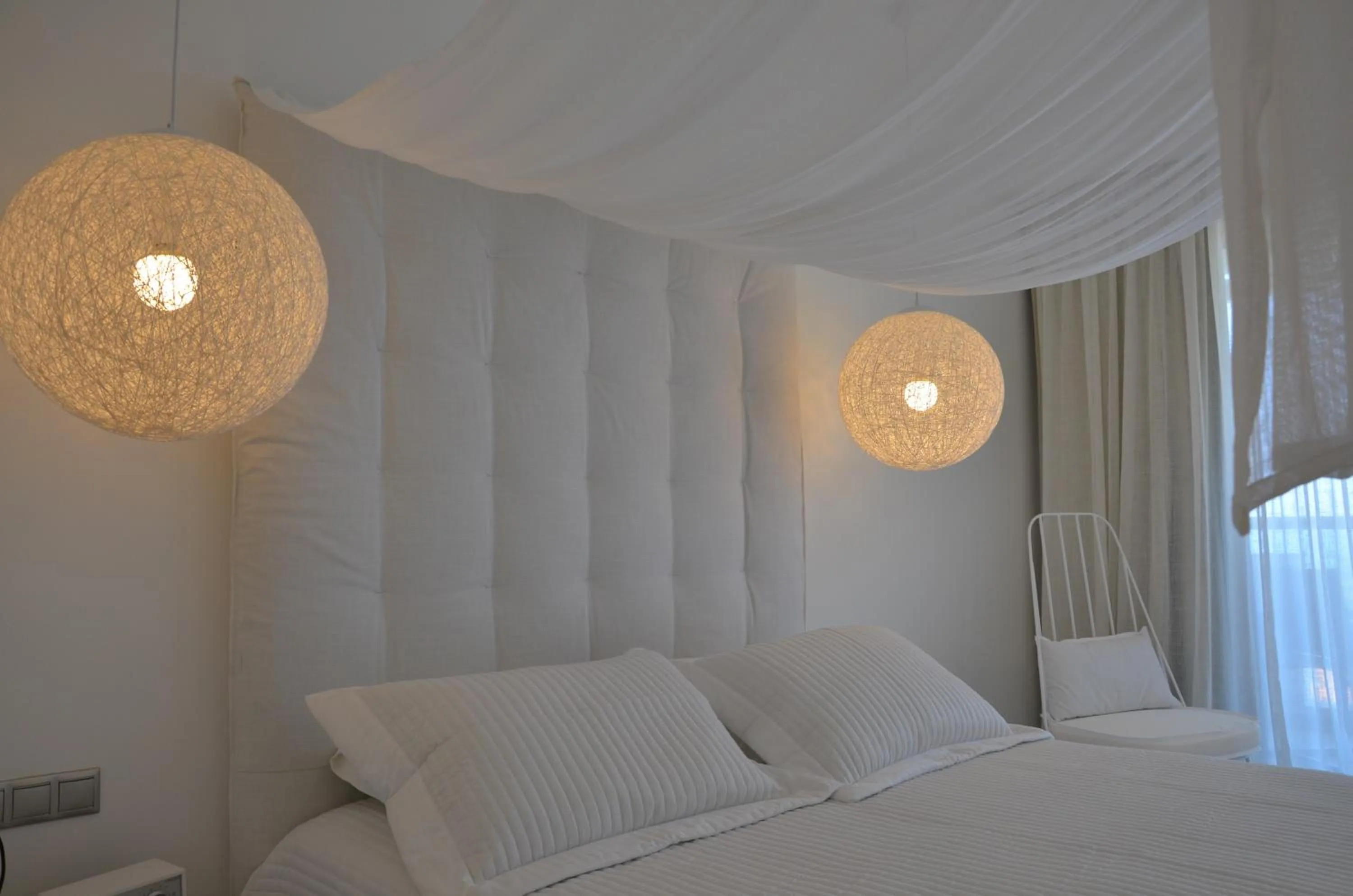 Decorative detail, Bed in Ino Hotel & Suites